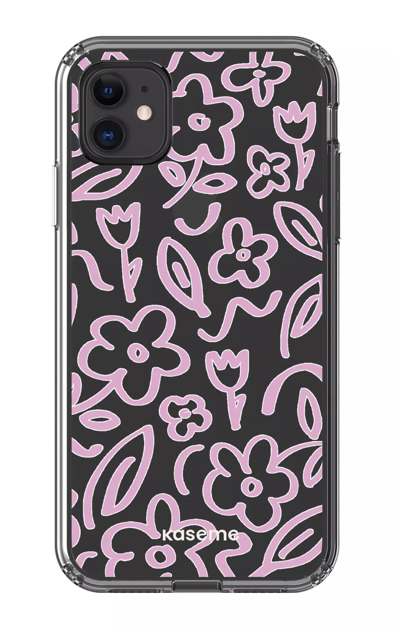 iPhone 11 Clear Case Brooklyn pink Clear Case -