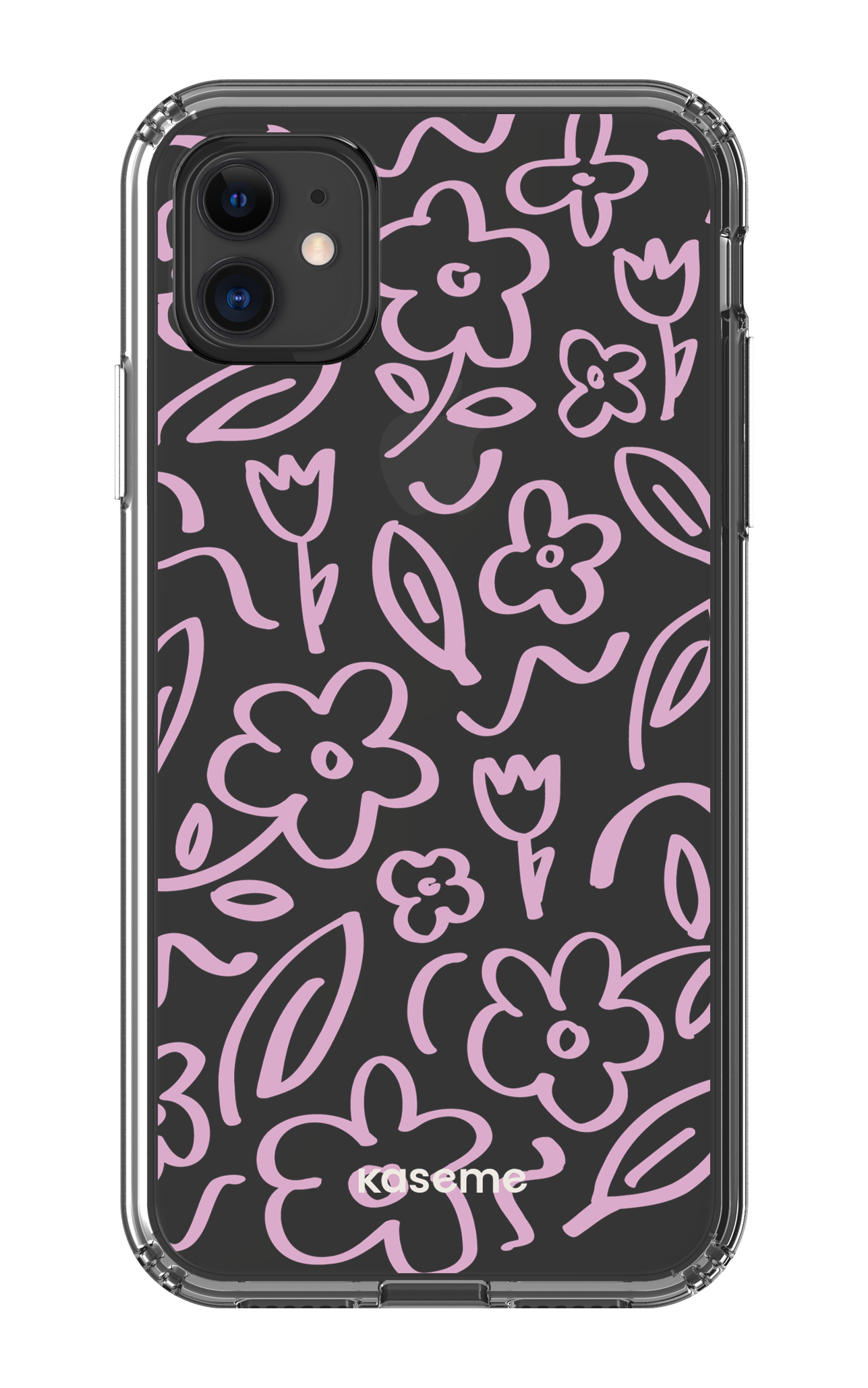 iPhone 11 Clear Case Brooklyn pink Clear Case -