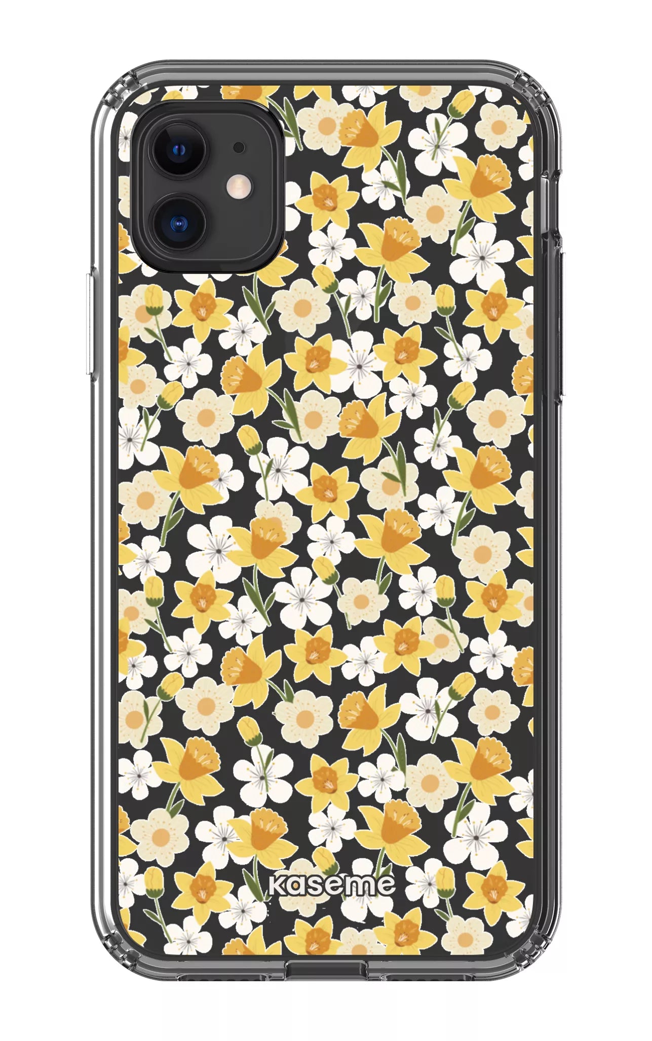 iPhone 11 Clear Case Daffodil Clear Case -
