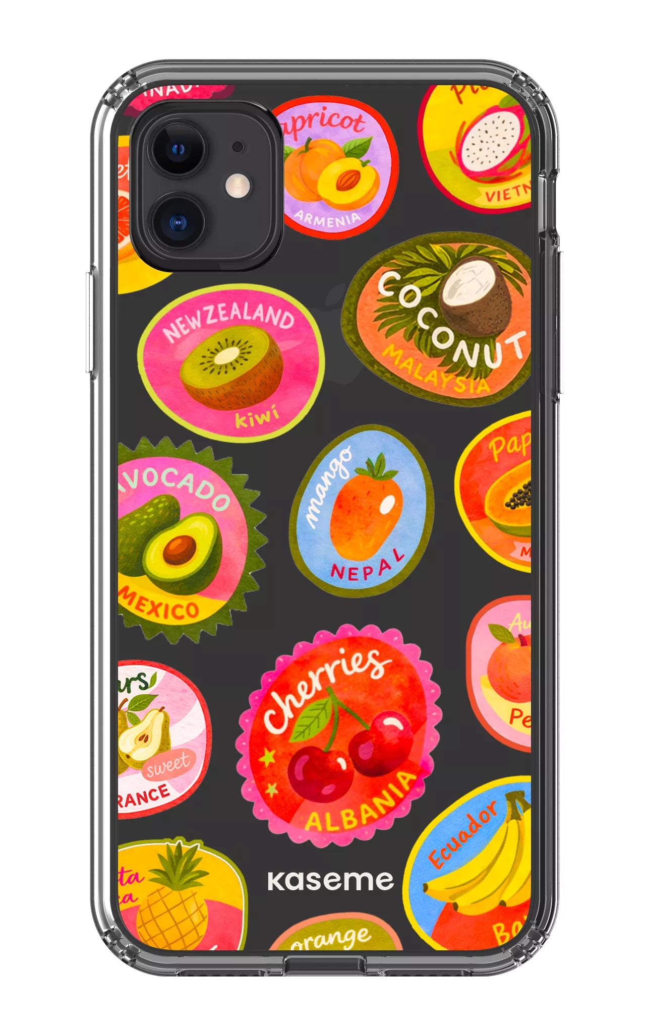 iPhone 11 Clear Case Frutti Clear Case -