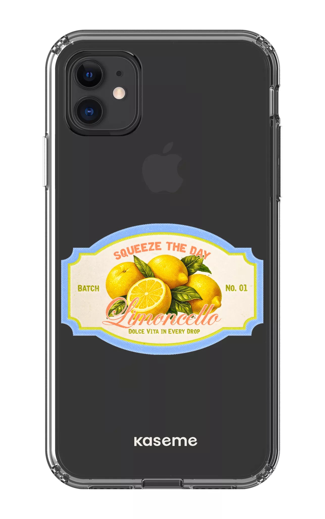 iPhone 11 Clear Case Limoncello Clear Case -