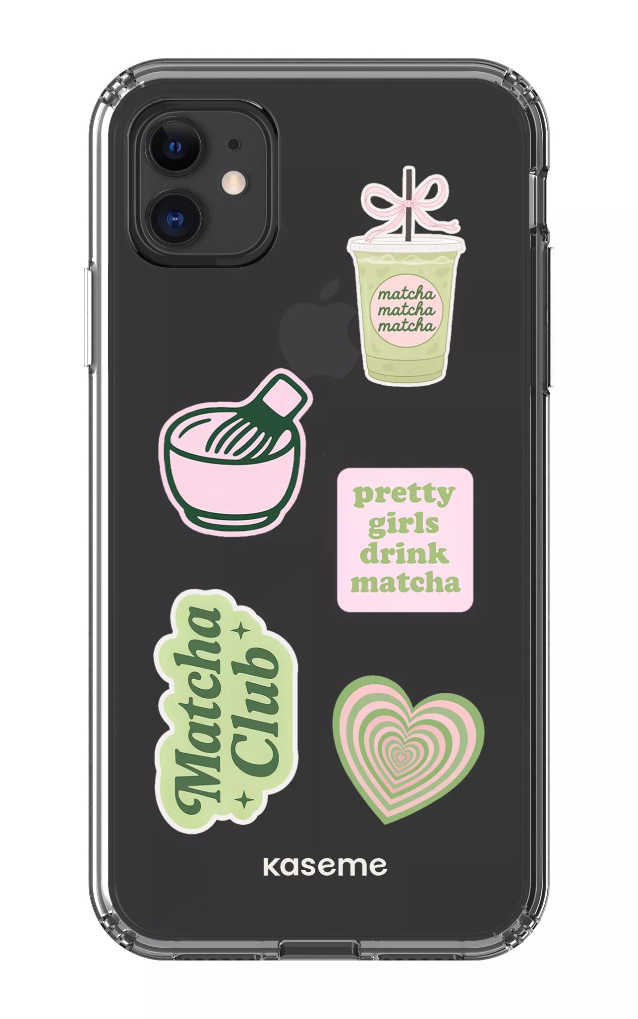 iPhone 11 Clear Case Matcha Clear Case -