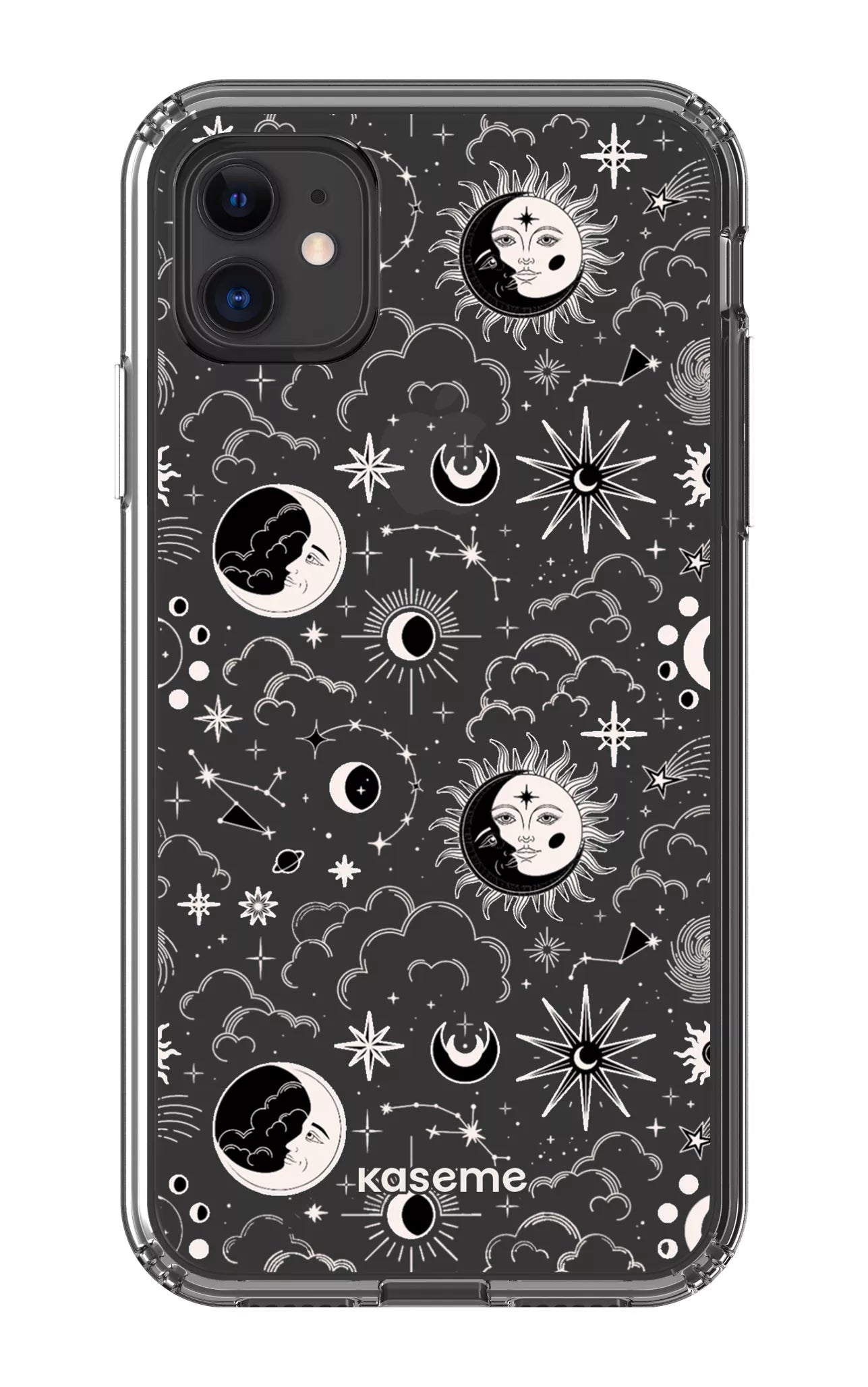 iPhone 11 Clear Case Milky Way White Clear Case -