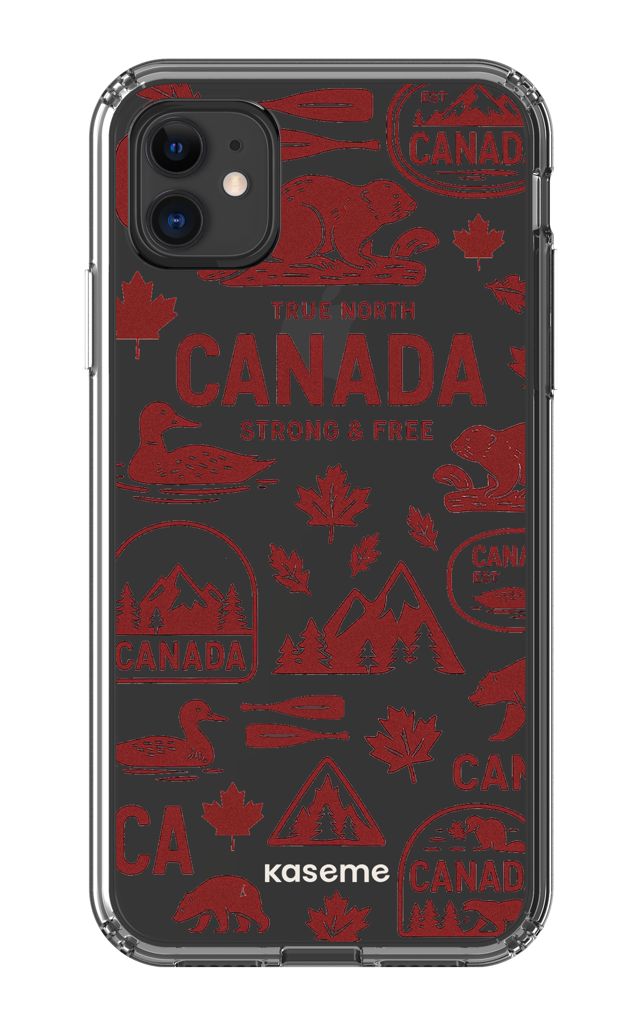 iPhone 11 Clear Case Oh Canada -