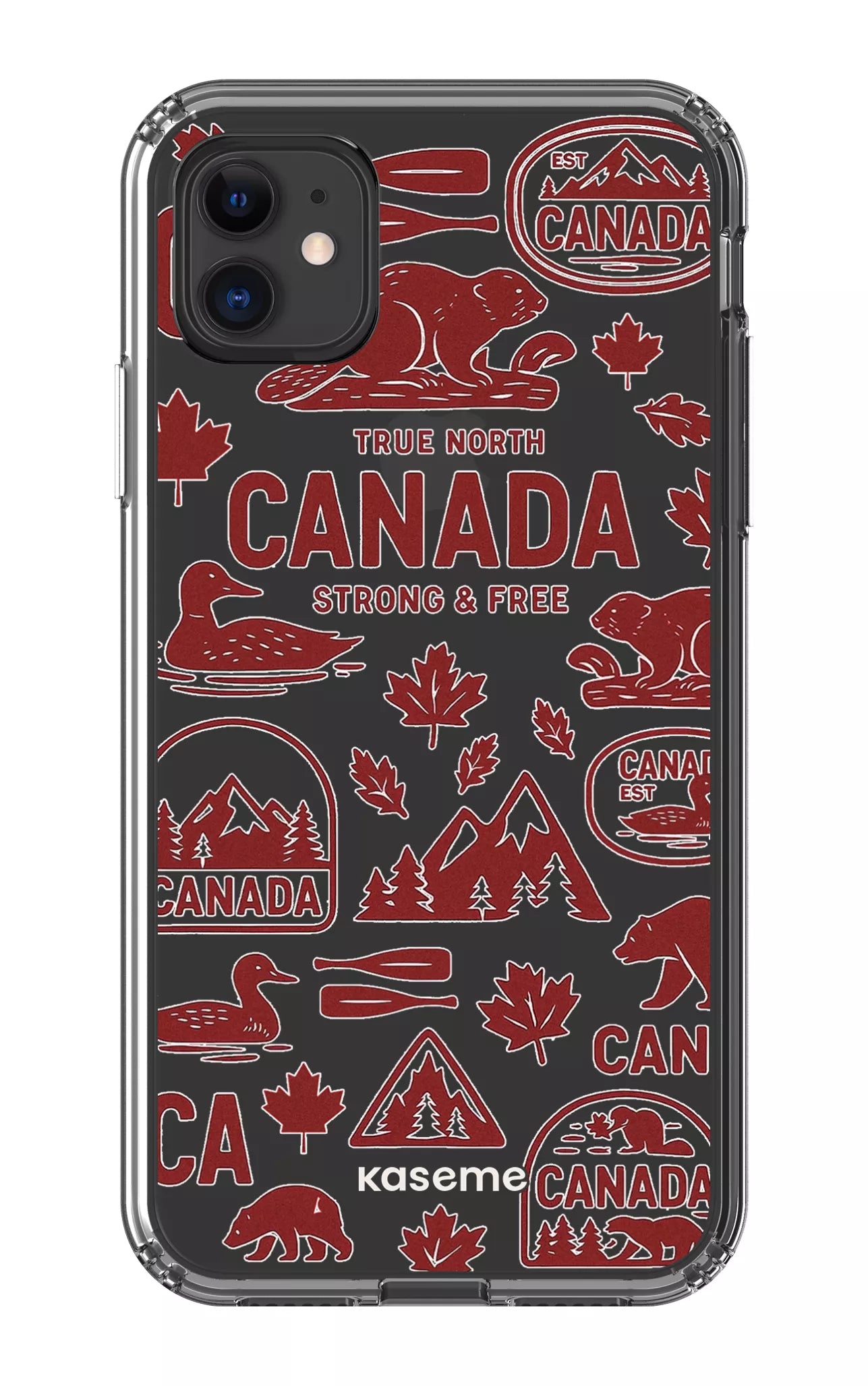 iPhone 11 Clear Case Oh Canada Clear Case -
