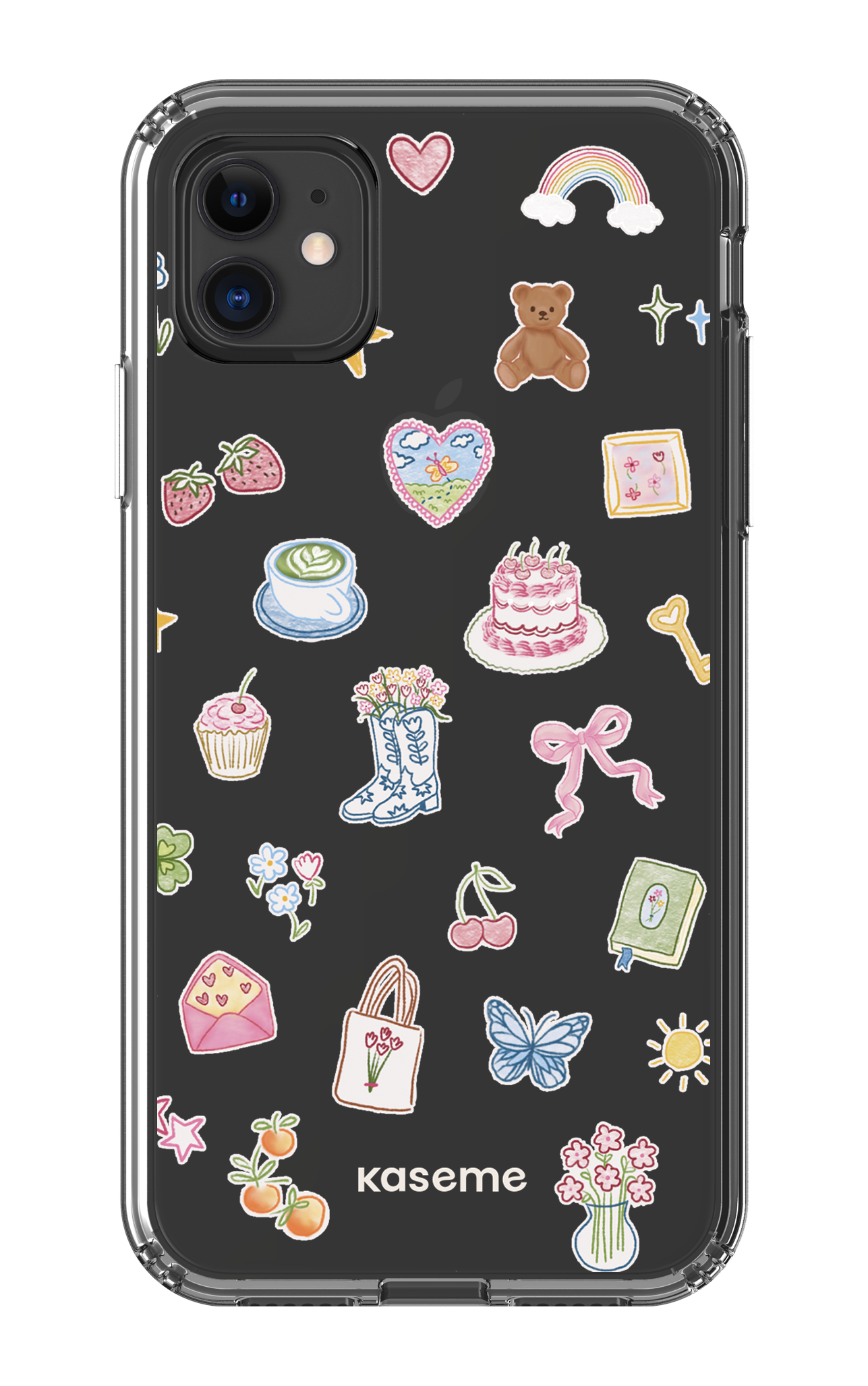 iPhone 11 Clear Case Poetry Clear Case -