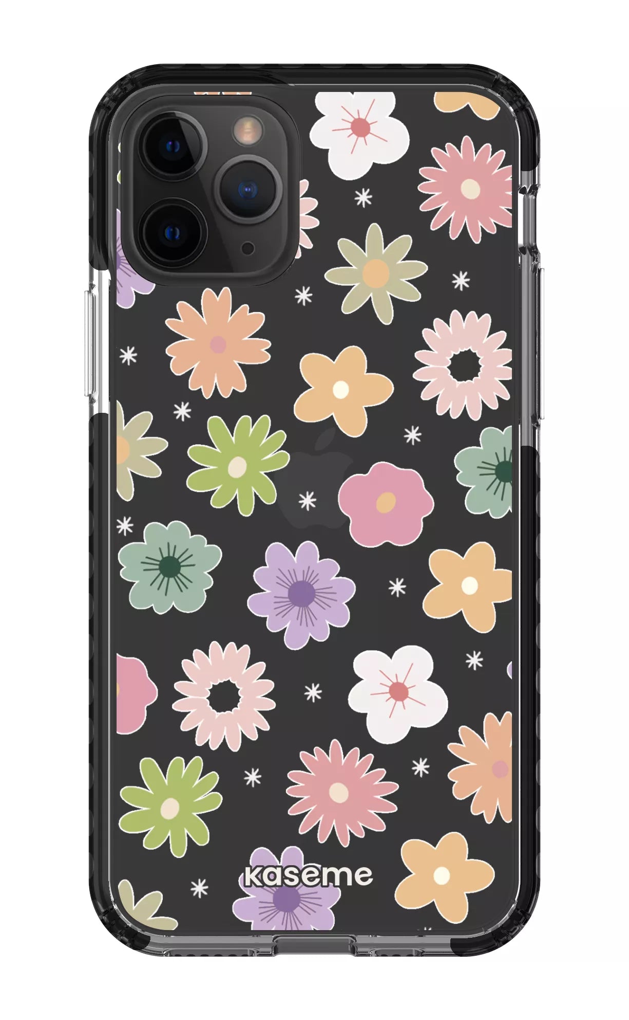 iPhone 11 Pro Clear Case - Black Adore small Clear Case -