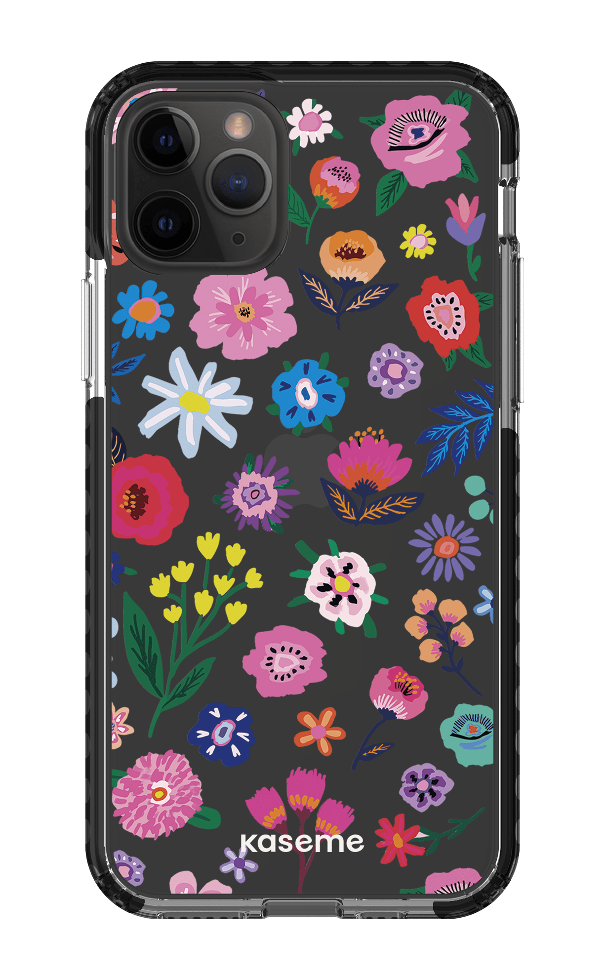 iPhone 11 Pro Clear Case - Black Aura Clear Case -