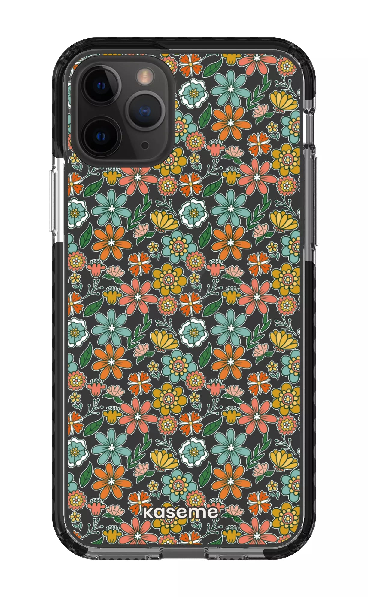iPhone 11 Pro Clear Case - Black Bohemian Clear Case -