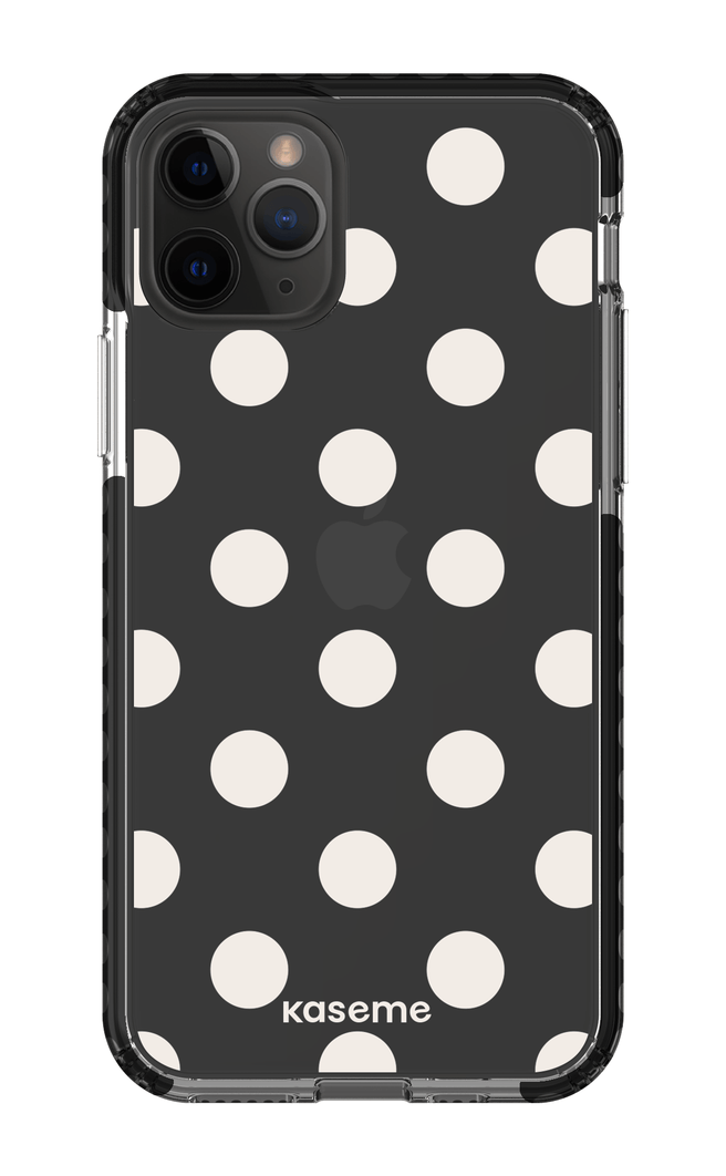 iPhone 11 Pro Clear Case - Black Couture Clear Case -