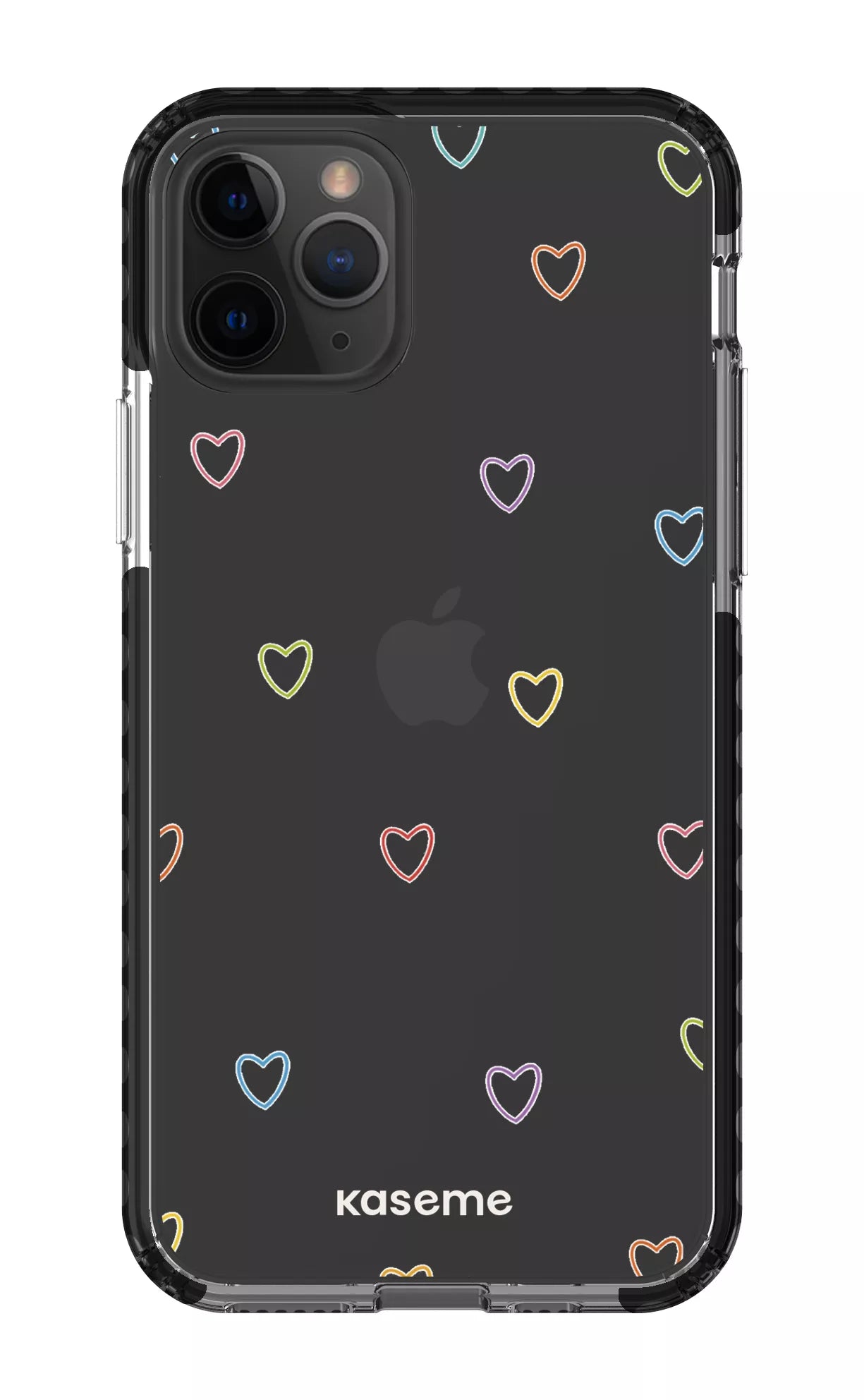 iPhone 11 Pro Clear Case - Black Love Wins Clear Case -