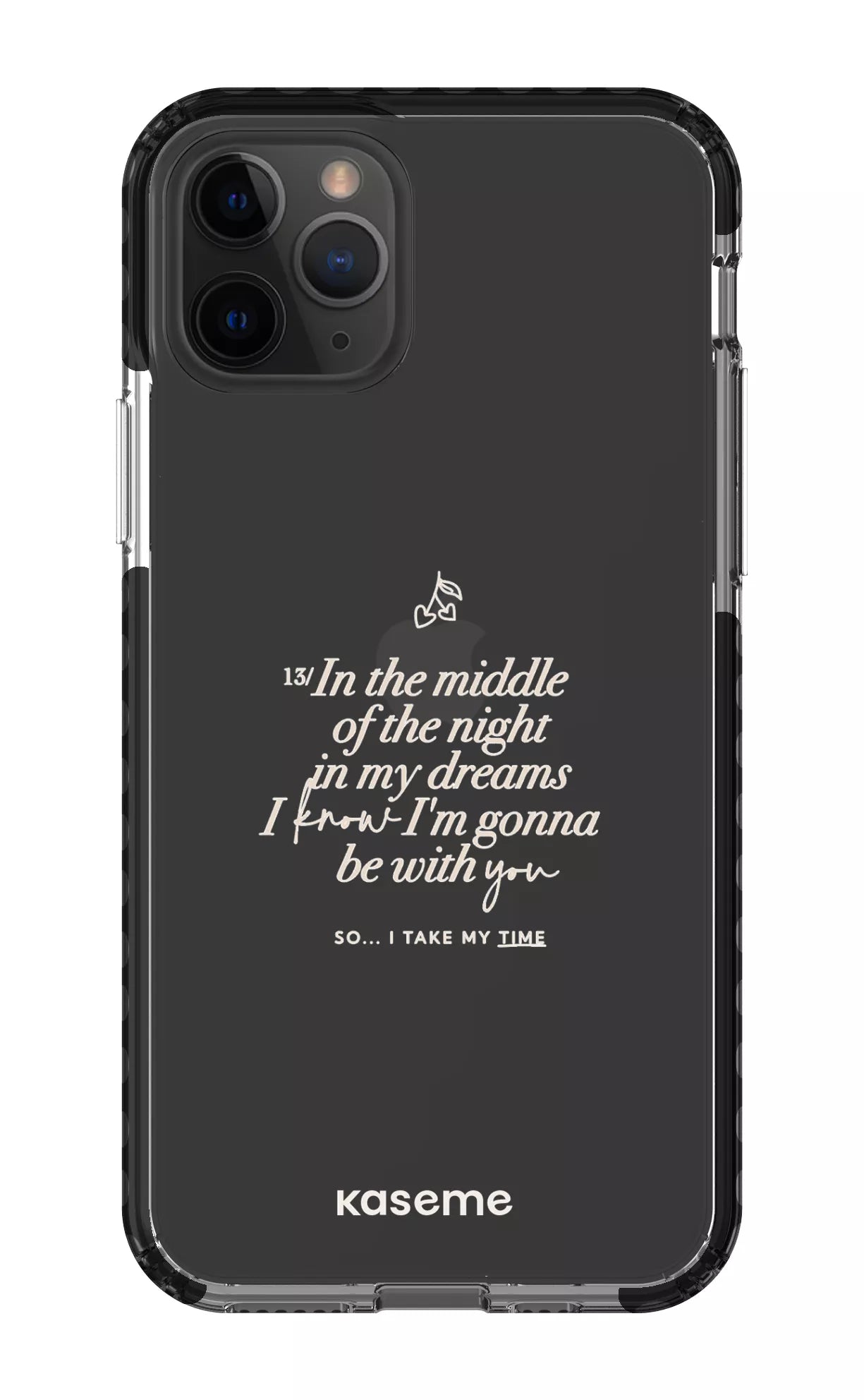 iPhone 11 Pro Clear Case - Black Ready For It Clear Case -
