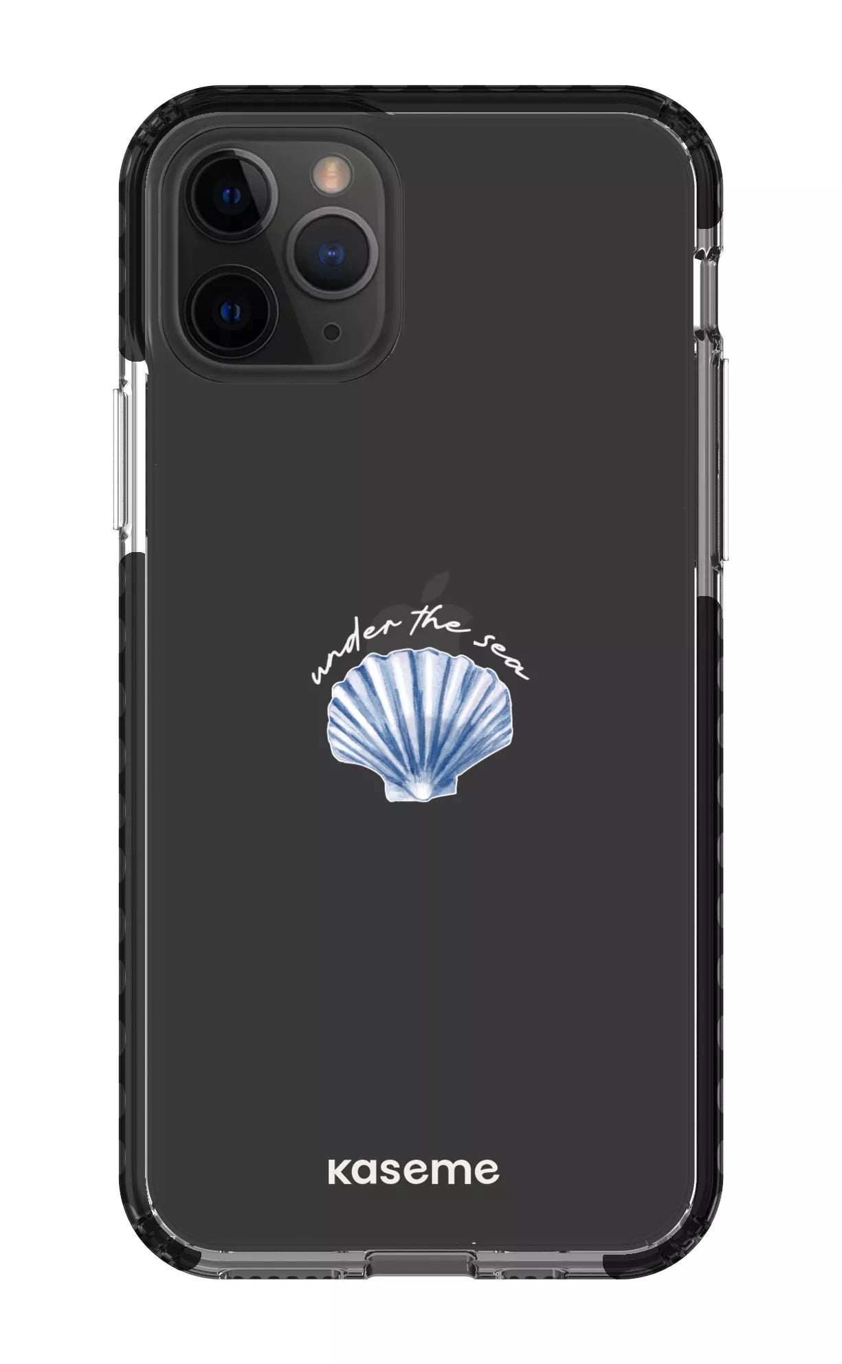 iPhone 11 Pro Clear Case - Black Sealia Clear Case -