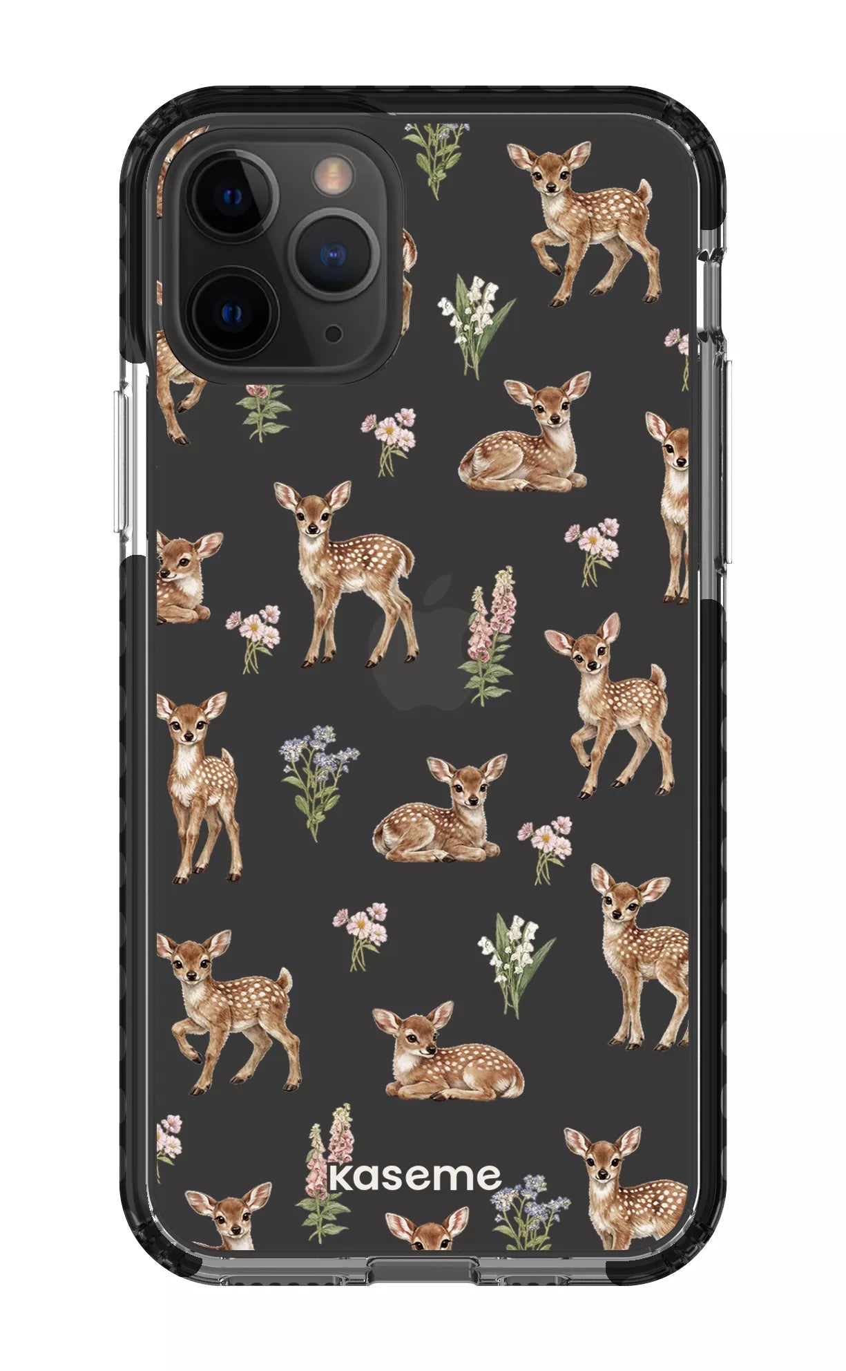 iPhone 11 Pro Clear Case - Black Sweet Bambi Clear Case -