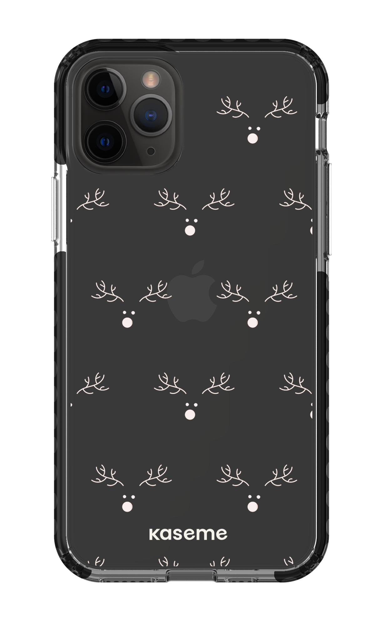 iPhone 11 Pro Clear Case - Black Vixen Clear Case -