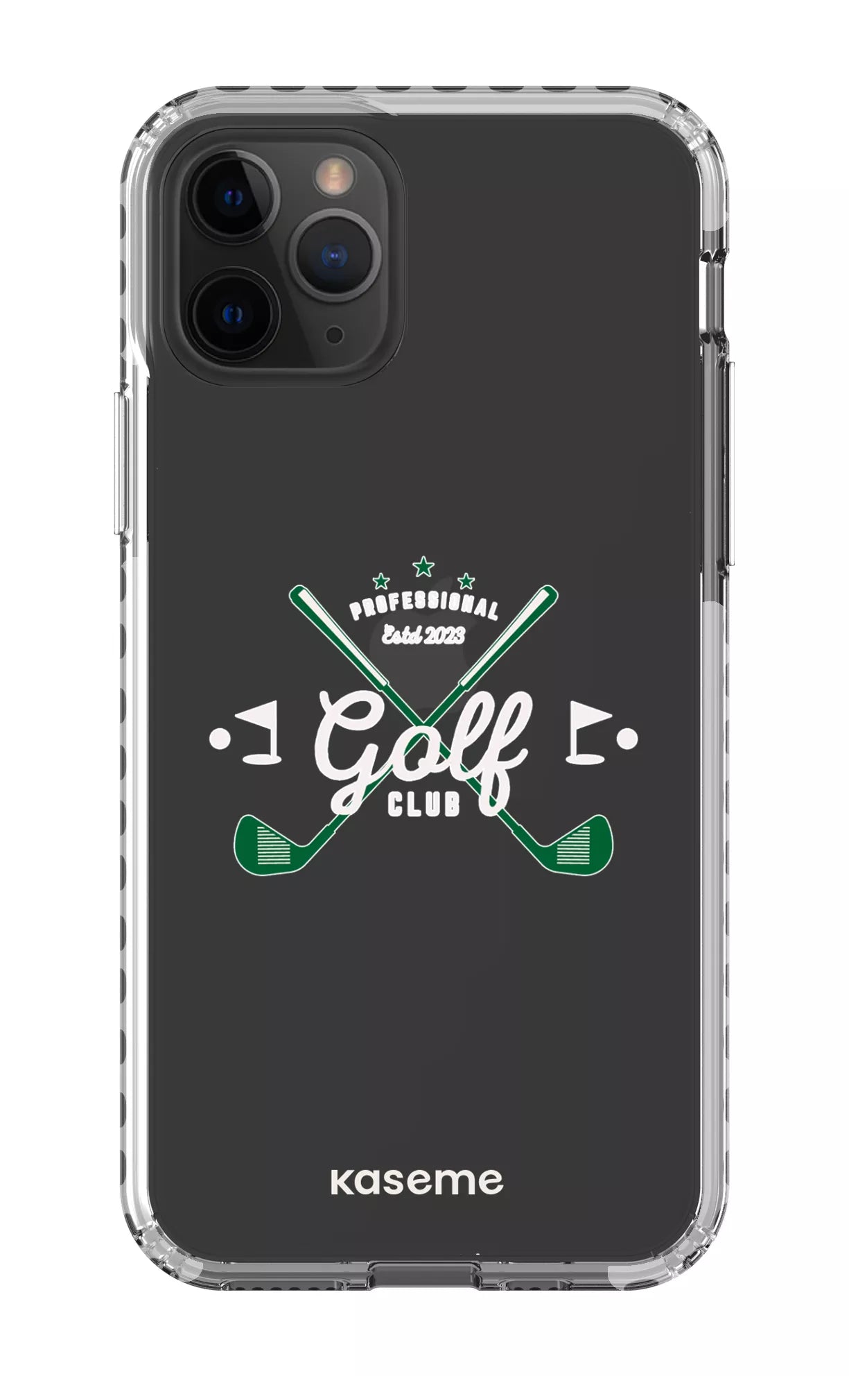 iPhone 11 Pro Clear Case - White Bogey Clear Case -