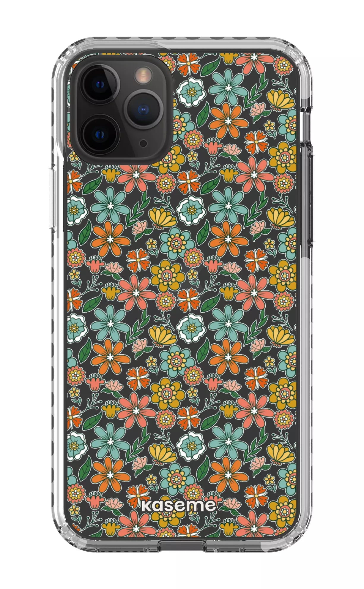 iPhone 11 Pro Clear Case - White Bohemian Clear Case -