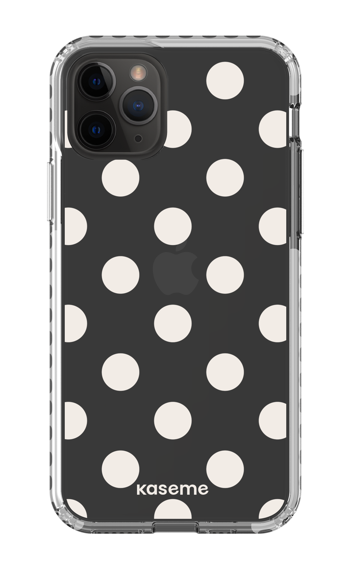 iPhone 11 Pro Clear Case - White Couture Clear Case -