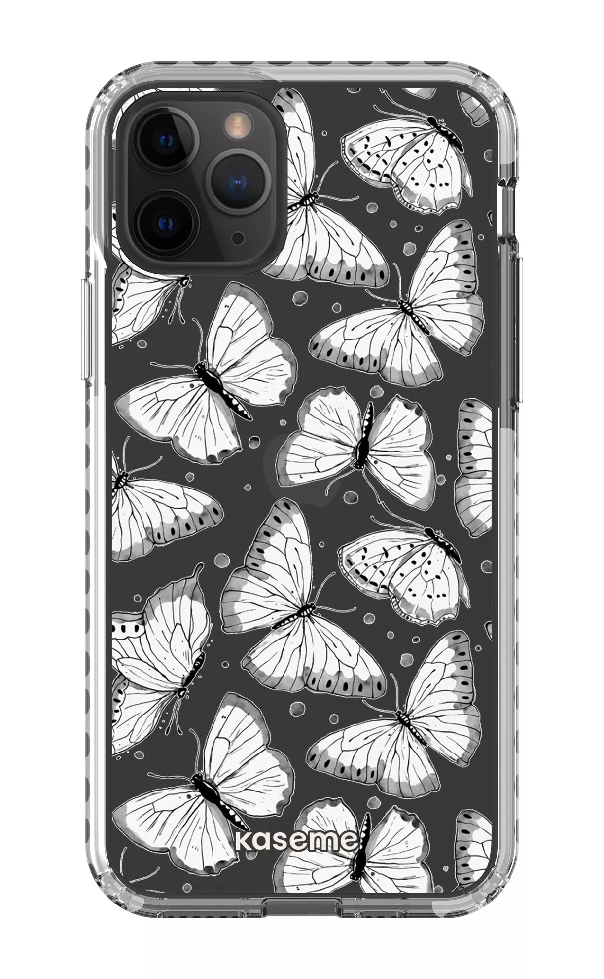 iPhone 11 Pro Clear Case - White Float Clear Case -