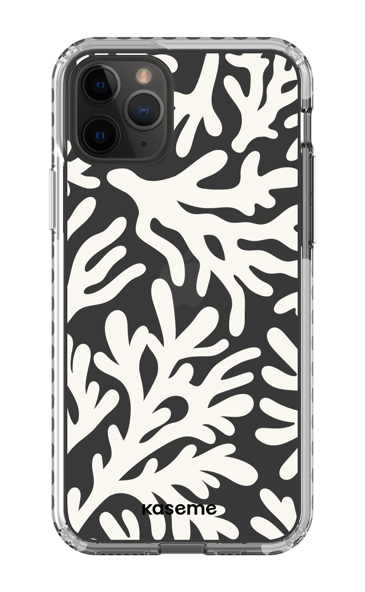 iPhone 11 Pro Clear Case - White Koralia Clear Case -