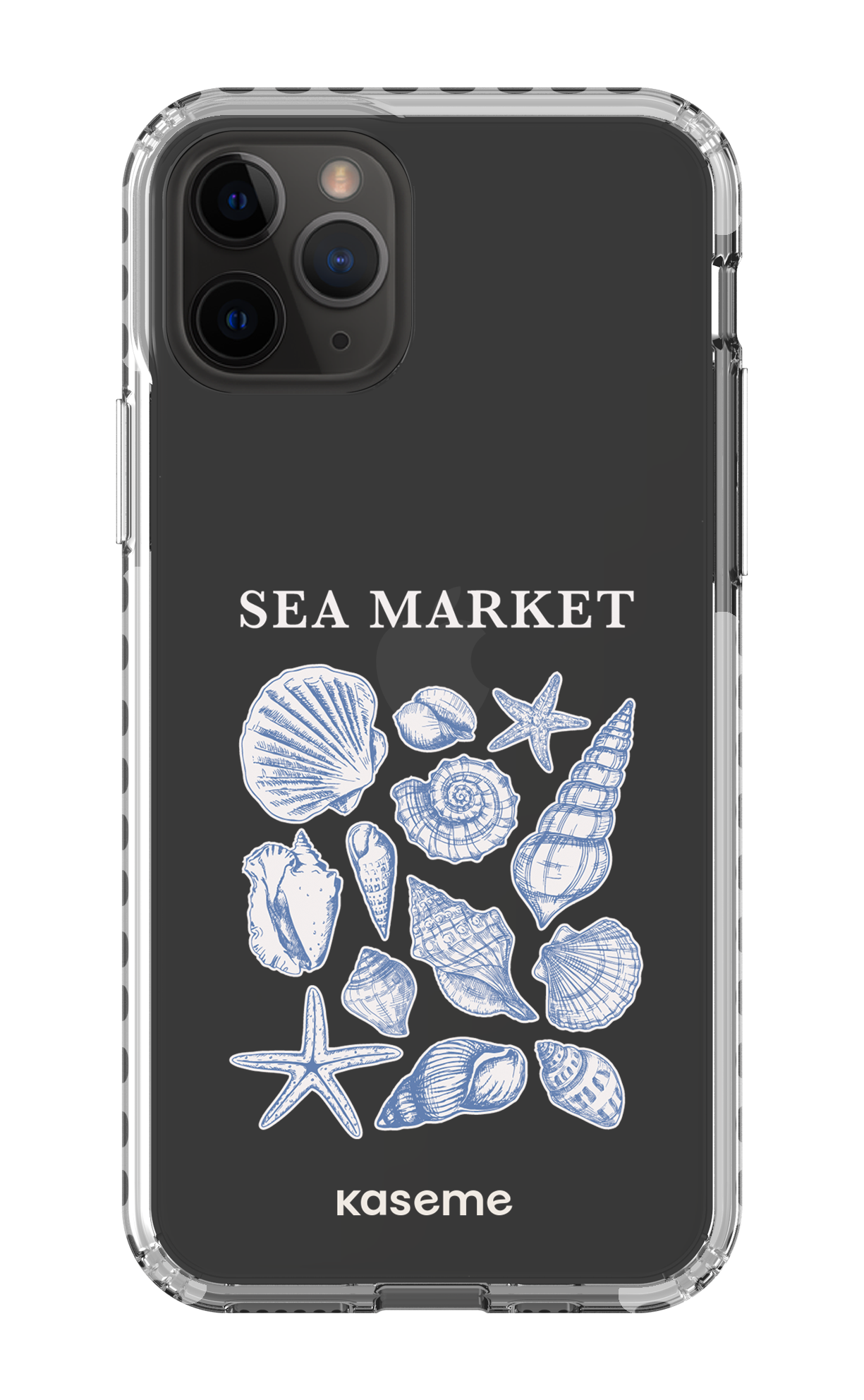 iPhone 11 Pro Clear Case - White Souvenir Clear Case -