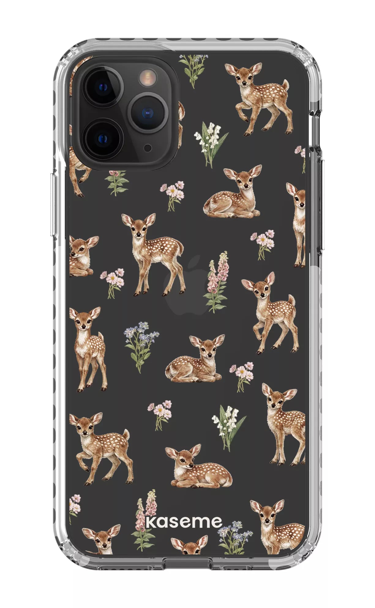 iPhone 11 Pro Clear Case - White Sweet Bambi Clear Case -