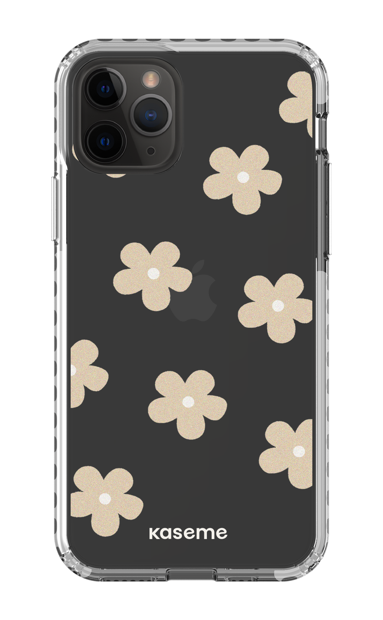 iPhone 11 Pro Clear Case - White Woodstock Beige Clear Case -