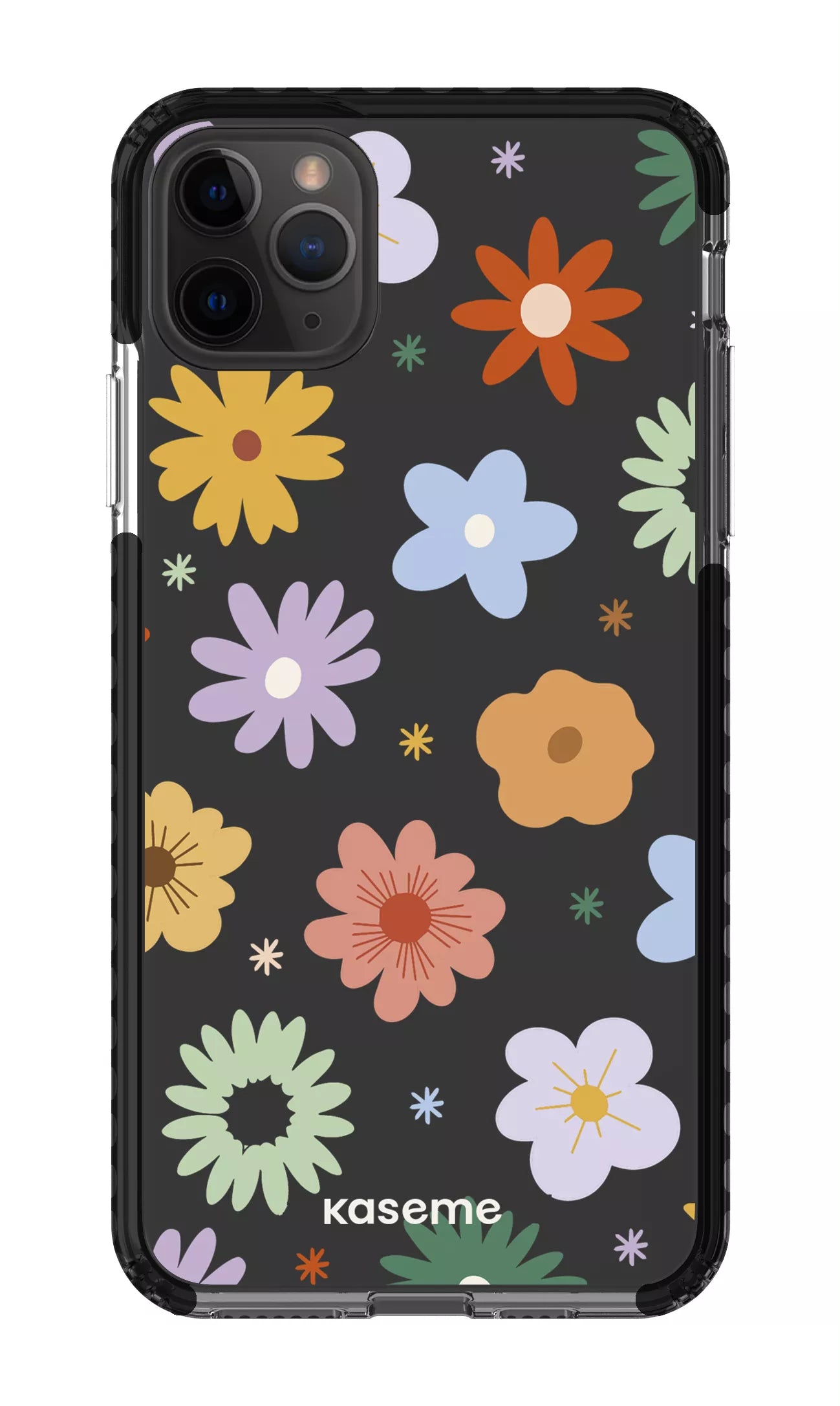 iPhone 11 Pro Max Clear Case - Black Adore Clear Case -