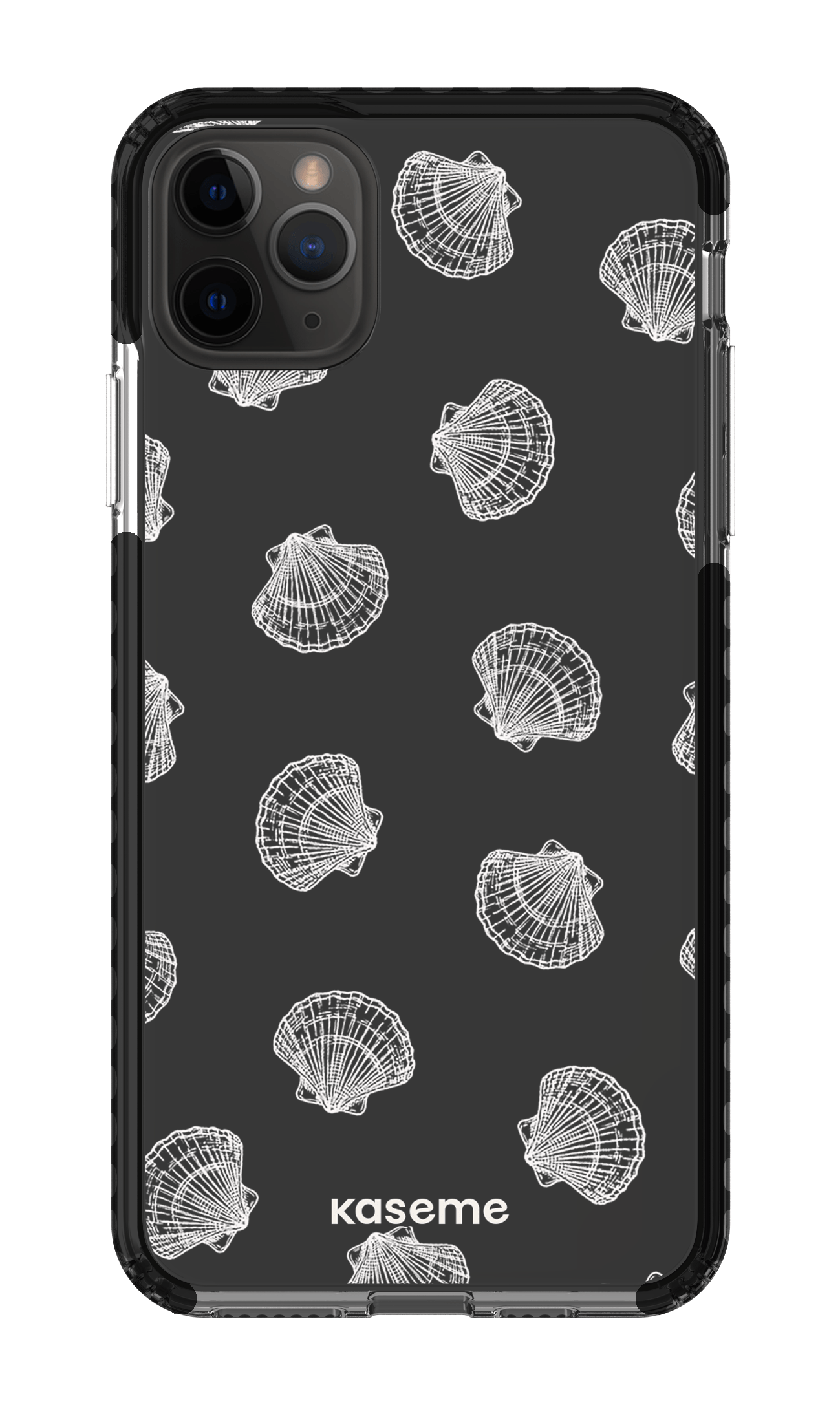 iPhone 11 Pro Max Clear Case - Black Bondi Beach Clear Case -