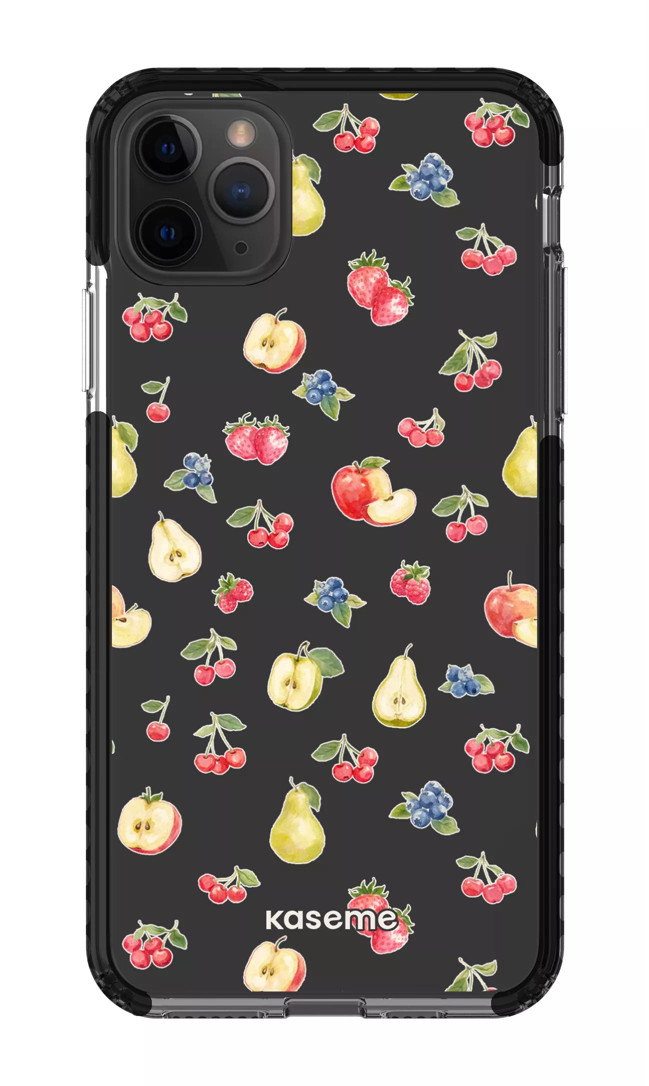 iPhone 11 Pro Max Clear Case - Black Clara Clear Case -