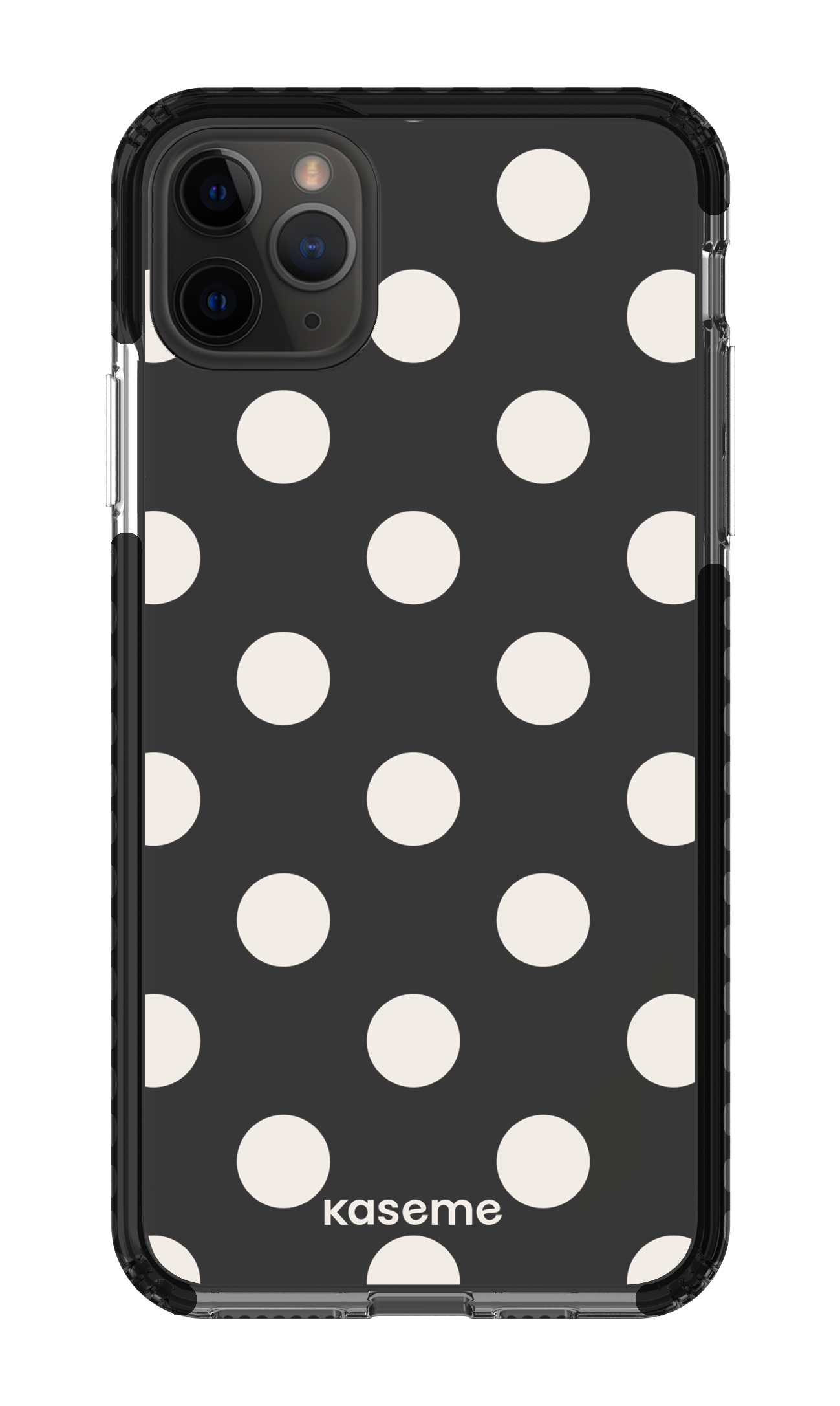iPhone 11 Pro Max Clear Case - Black Couture Clear Case -