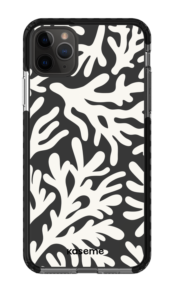 iPhone 11 Pro Max Clear Case - Black Koralia Clear Case -