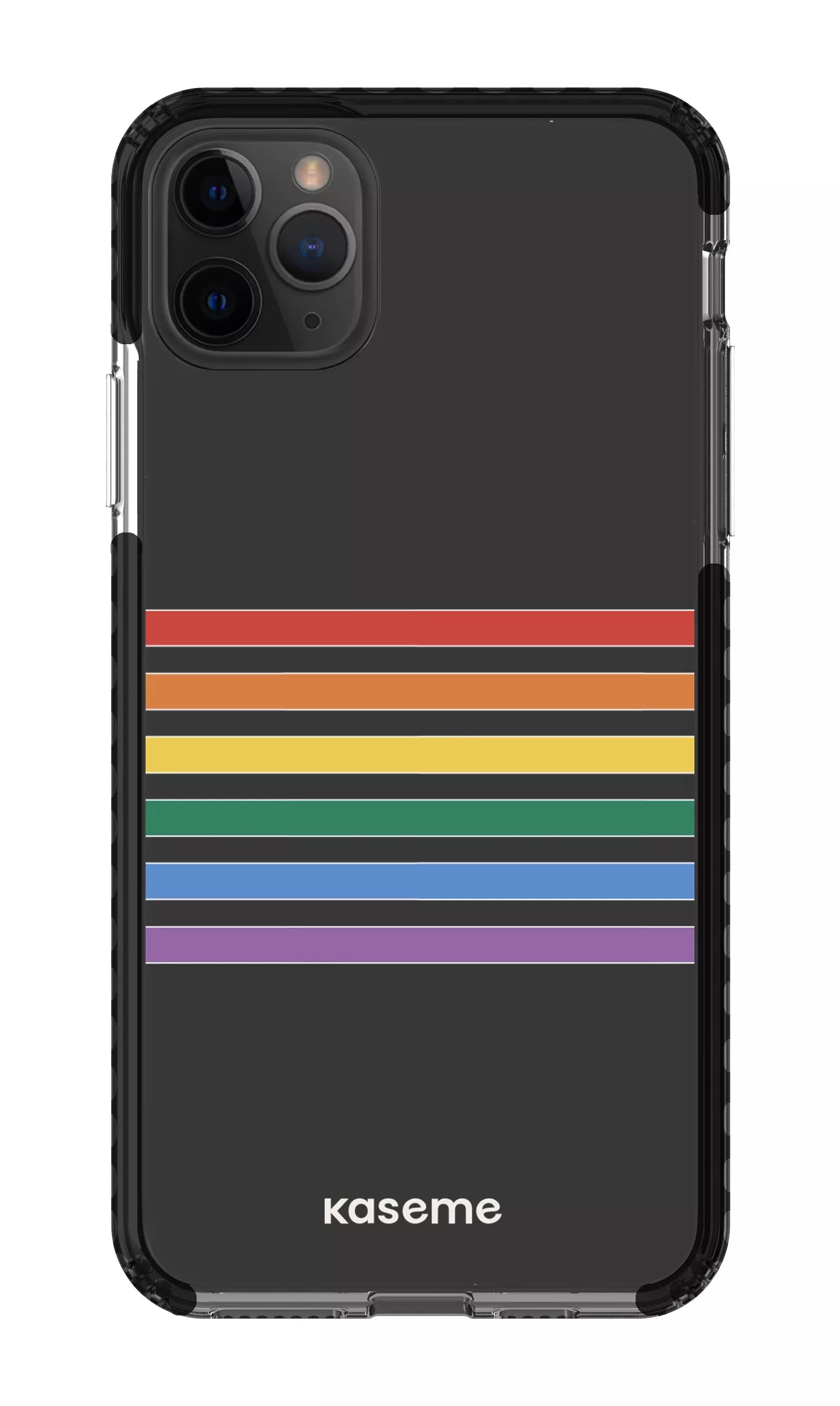 iPhone 11 Pro Max Clear Case - Black Out and proud Clear Case -