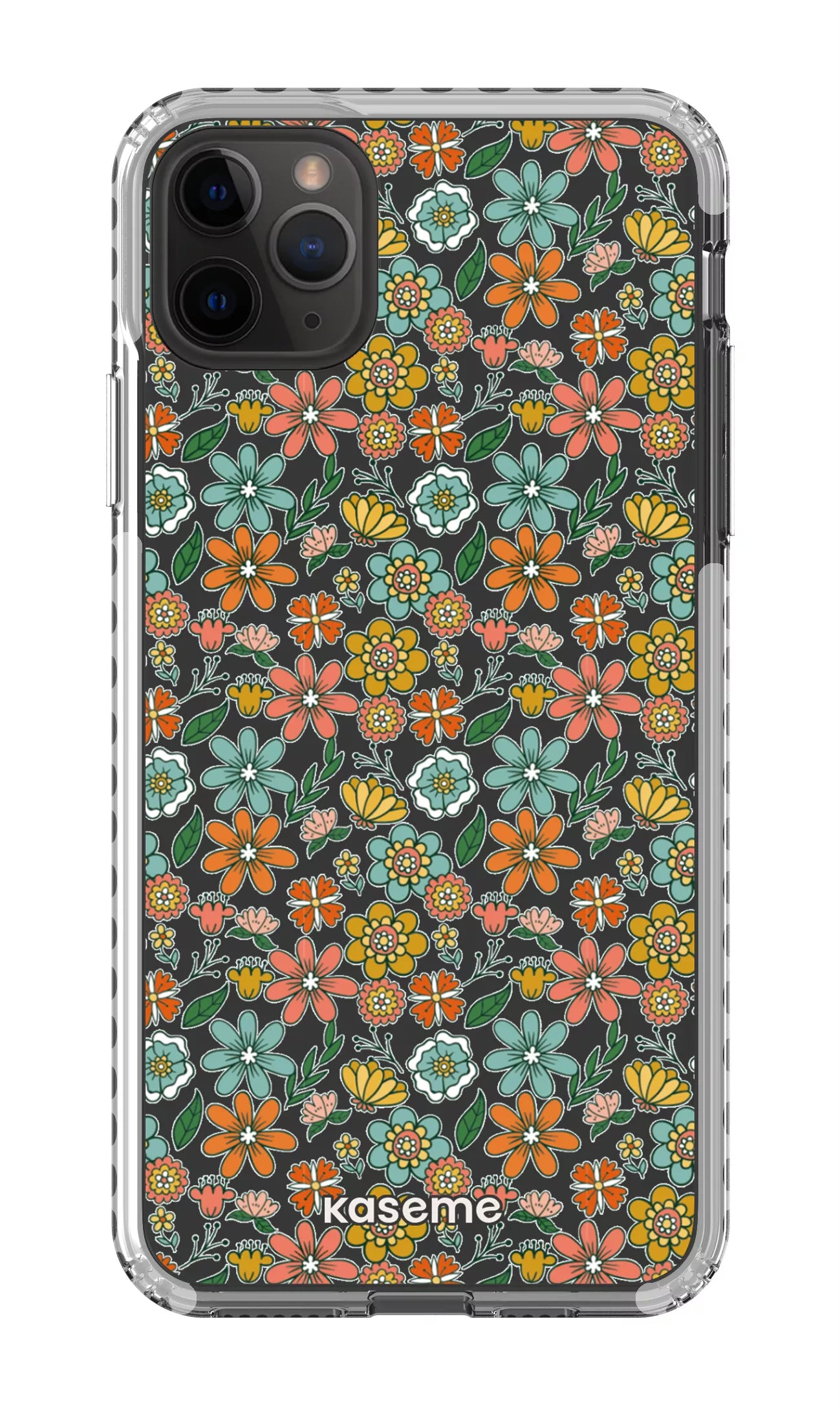 iPhone 11 Pro Max Clear Case - White Bohemian Clear Case -