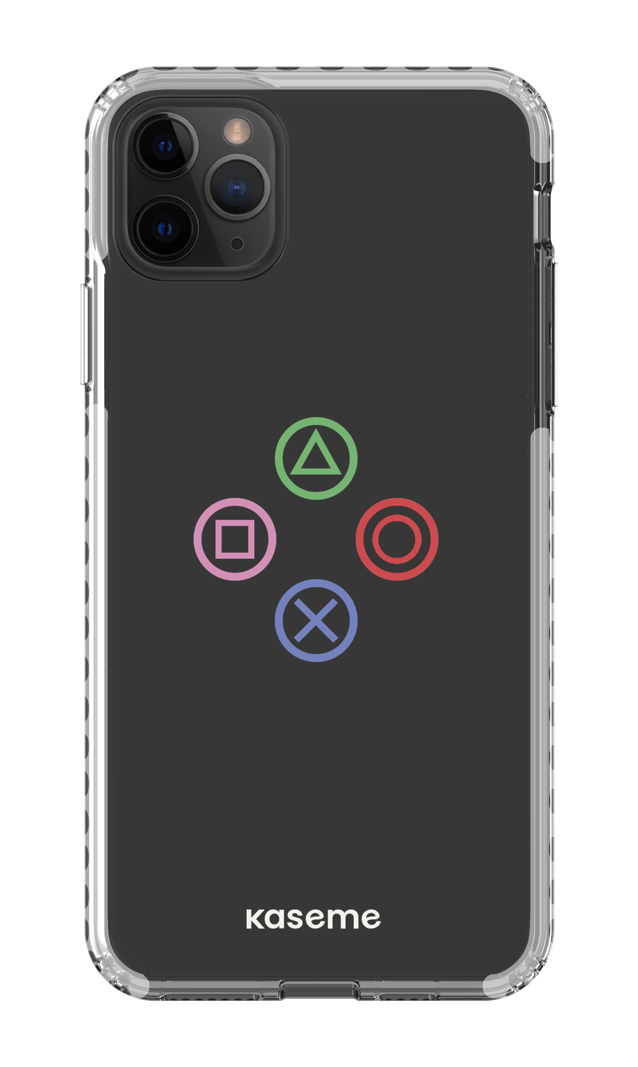 iPhone 11 Pro Max Clear Case - White Console clear case -