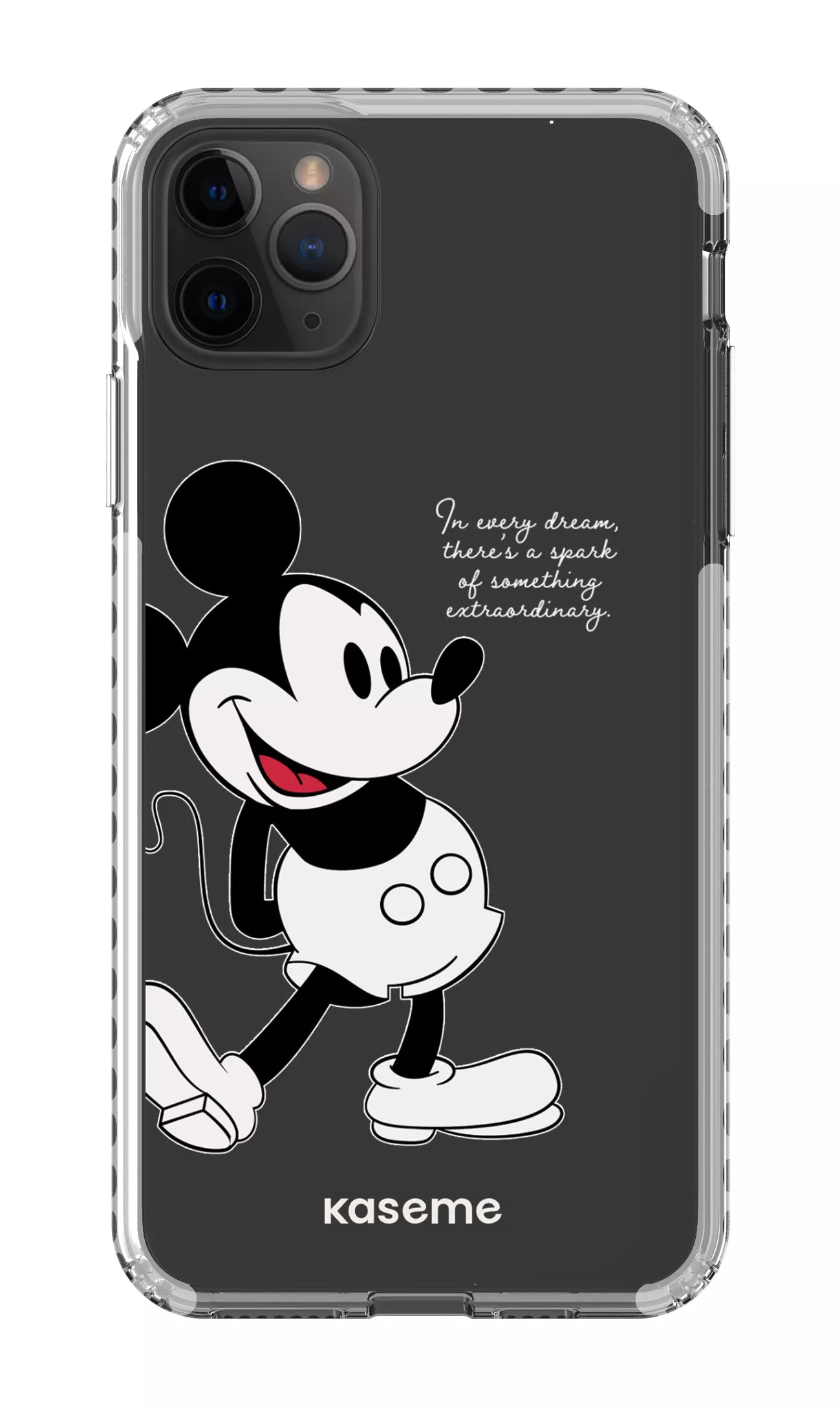 iPhone 11 Pro Max Clear Case - White Dreamscape Clear Case -