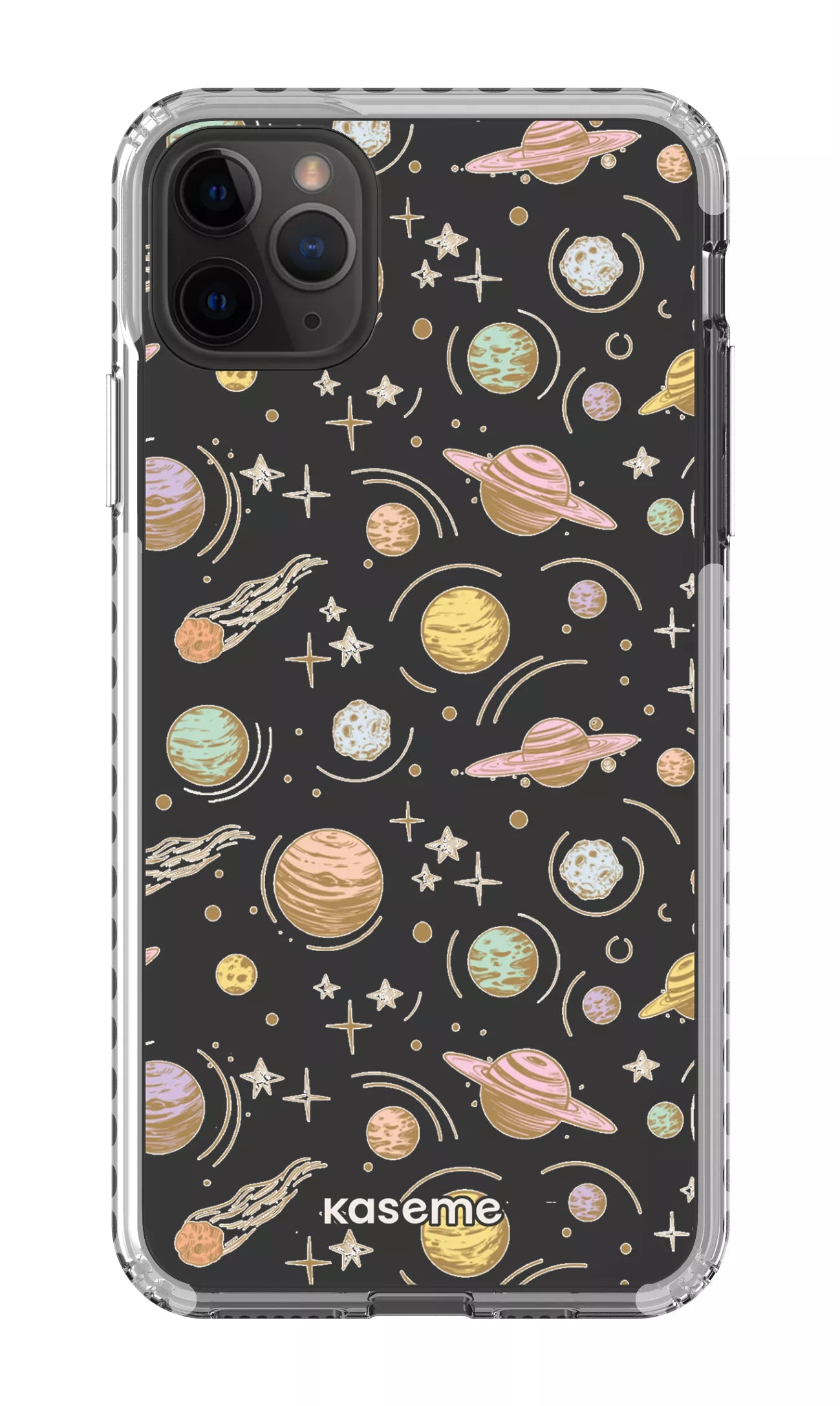 iPhone 11 Pro Max Clear Case - White Solar Clear Case -