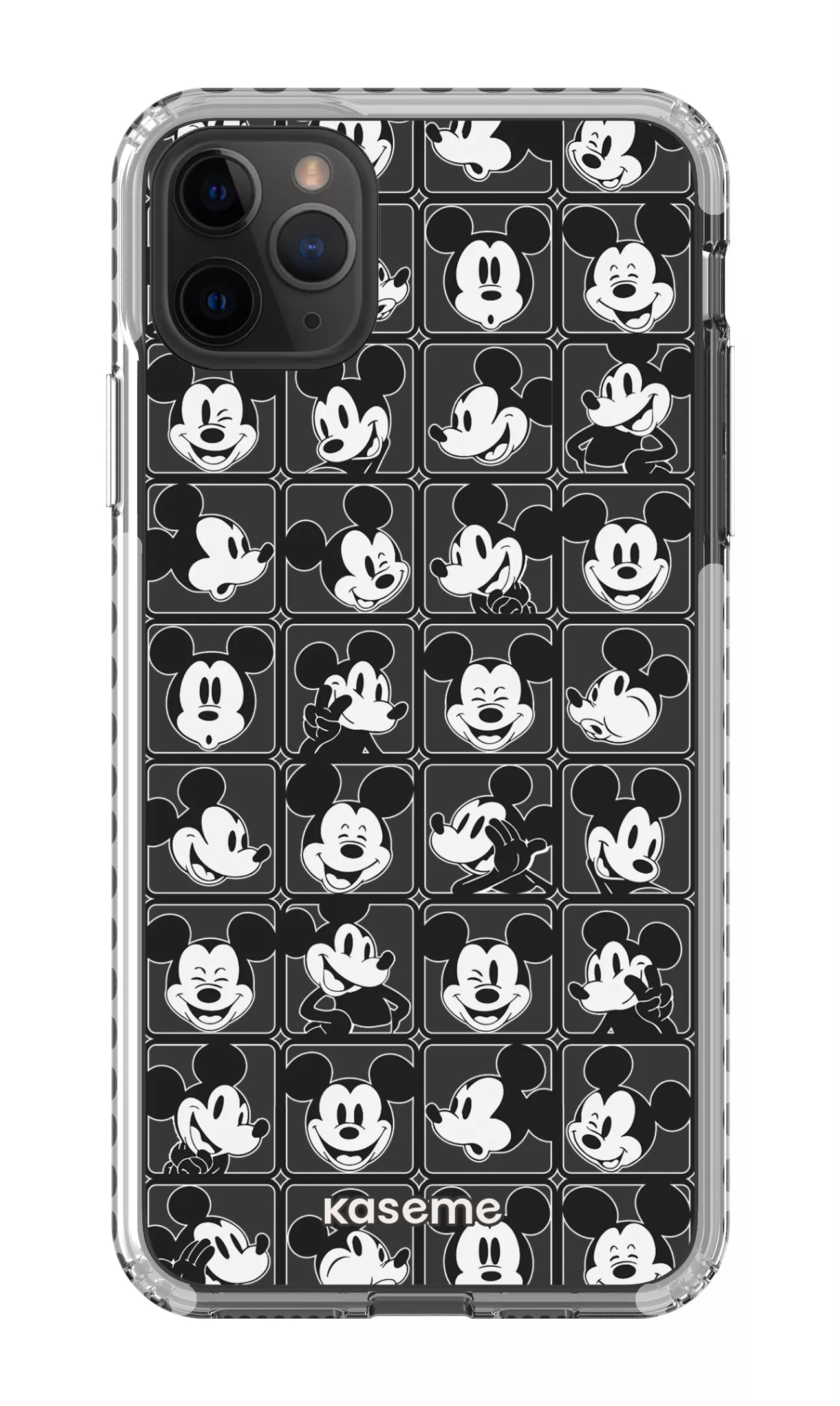 iPhone 11 Pro Max Clear Case - White Whimsy Clear Case -