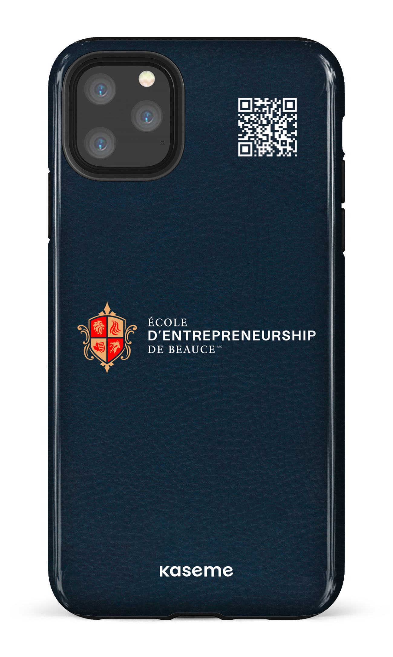 iPhone 11 Pro Max Tough EEB Bleu QR -