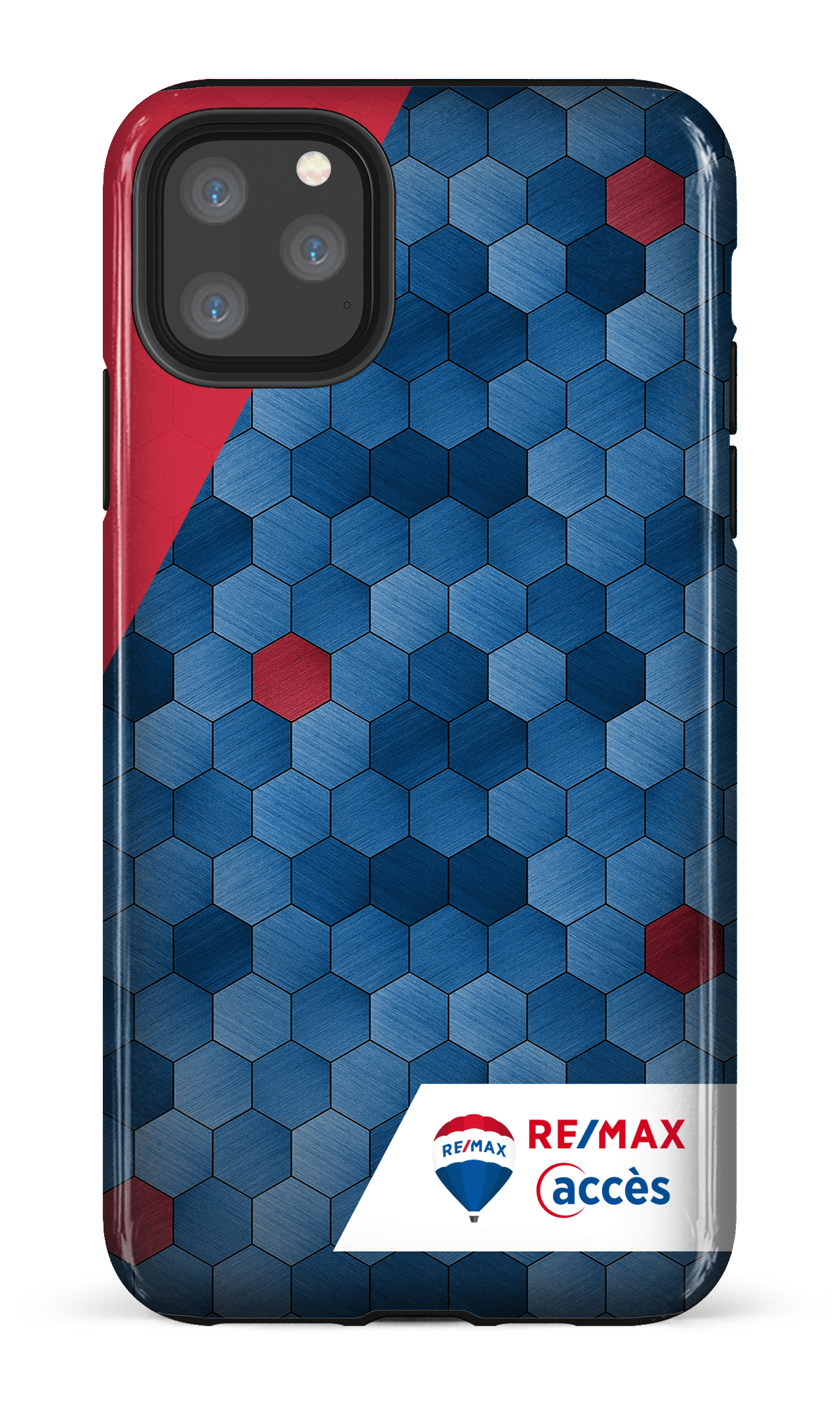 iPhone 11 Pro Max Tough Exagones texturés -