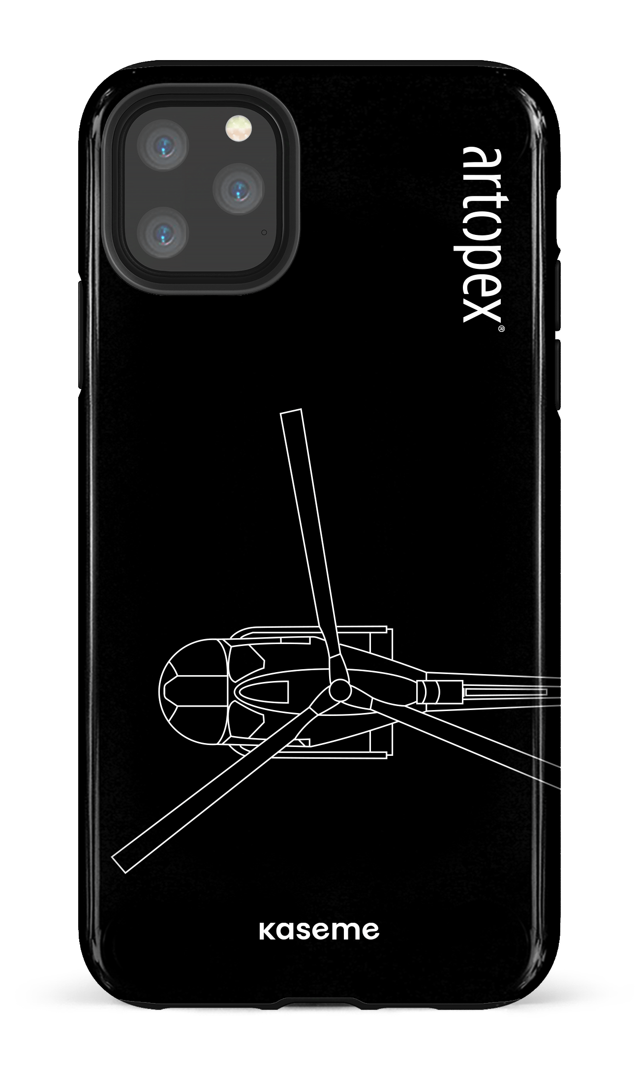 iPhone 11 Pro Max Tough L'hélico par Artopex -