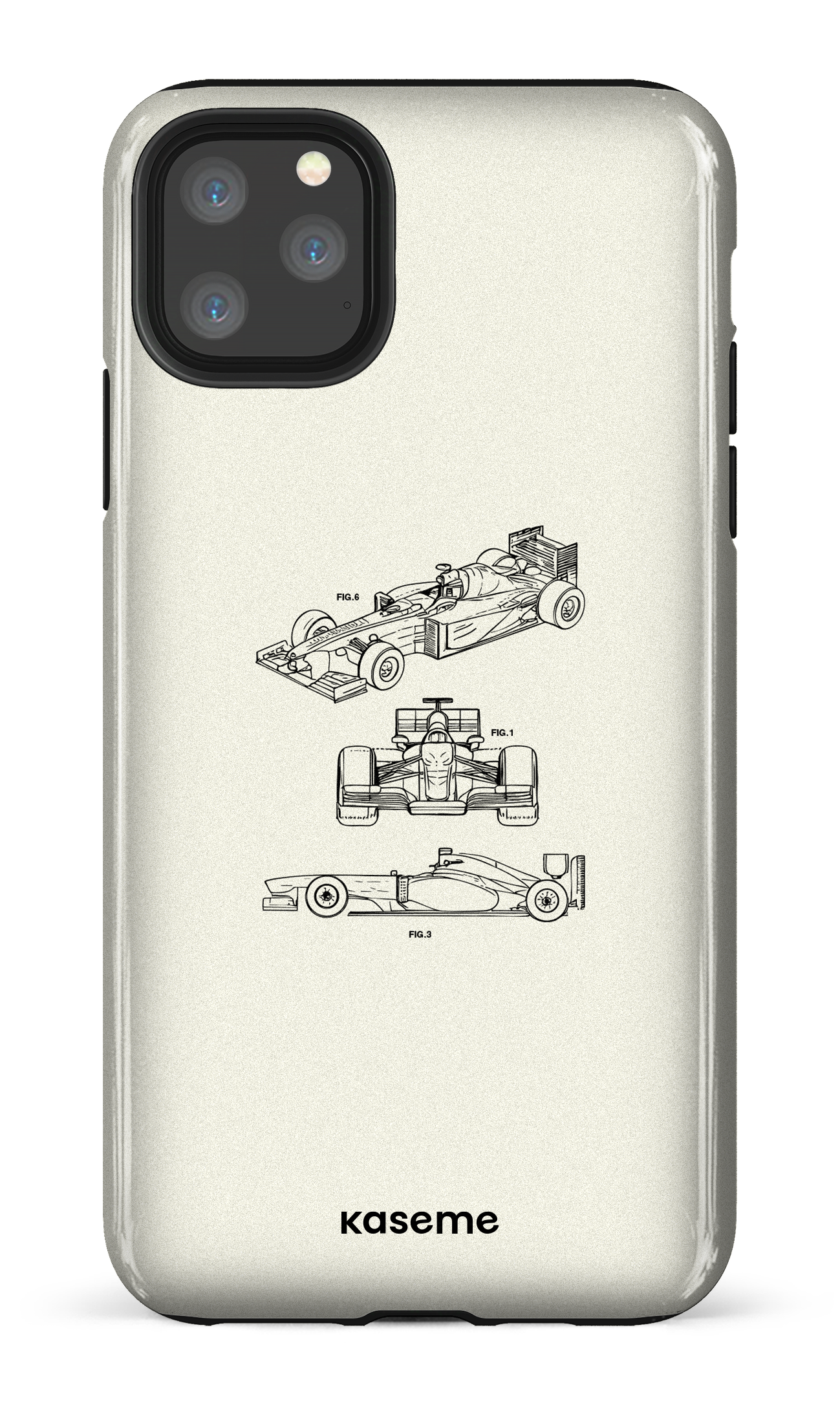 iPhone 11 Pro Max Tough Sport Car White -