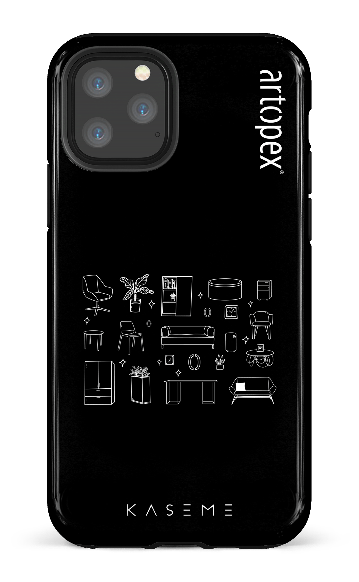 iPhone 11 Pro Tough L'essentiel noir par Artopex -