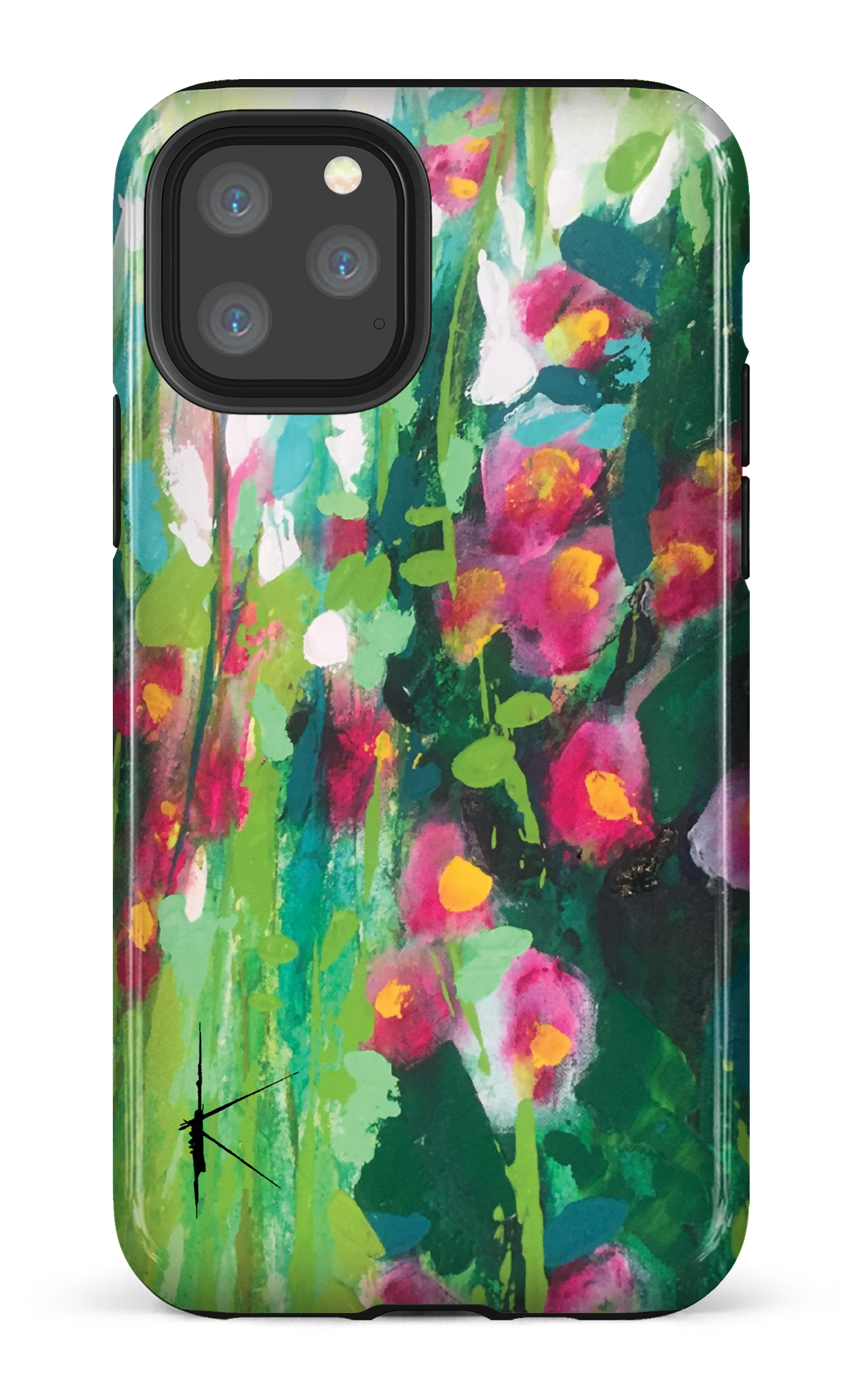 iPhone 11 Pro Tough La Rose Trémière par Kristine Girard -