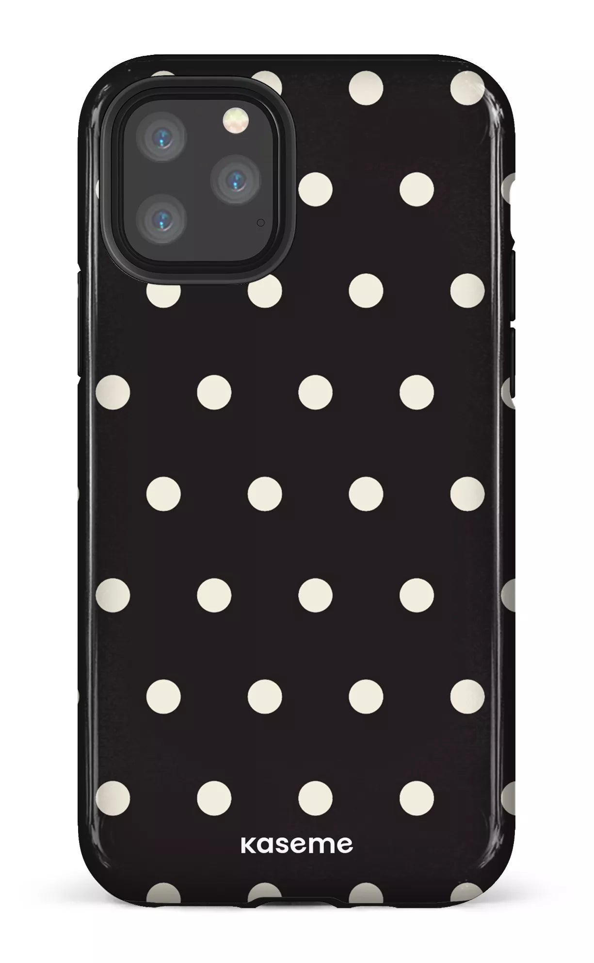iPhone 11 Pro Tough Polka Black -