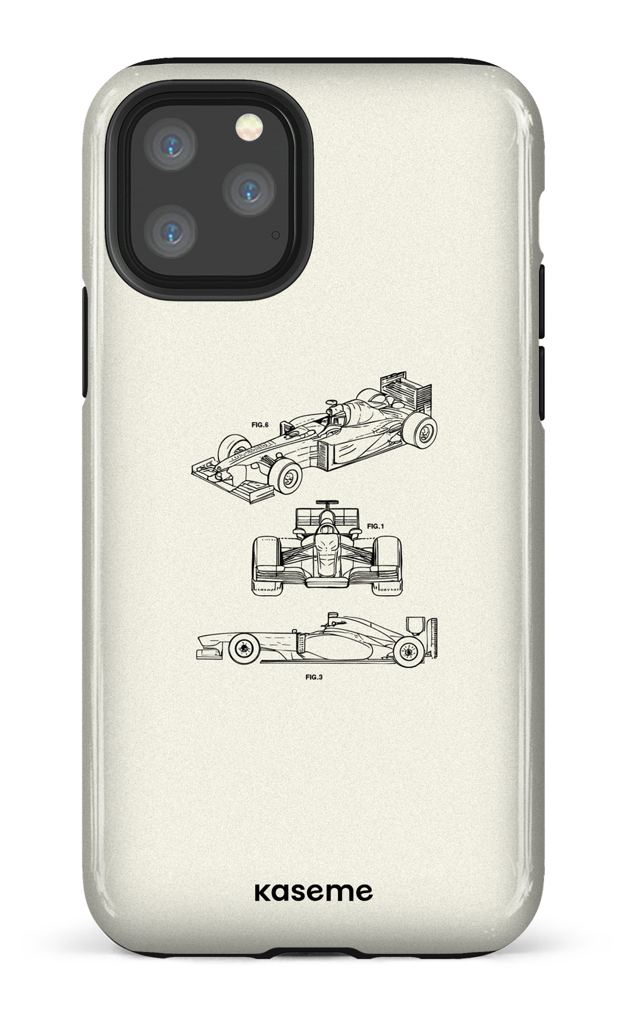 iPhone 11 Pro Tough Sport Car White -