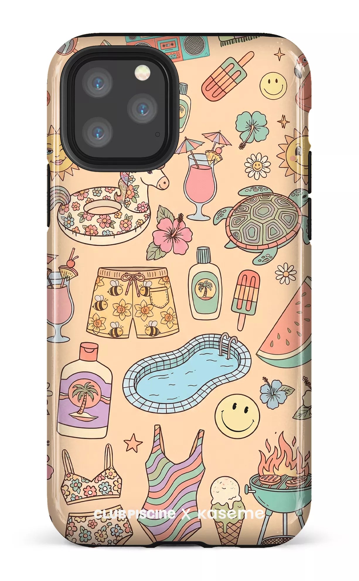 iPhone 11 Pro Tough Summer Icon by Club Piscine -