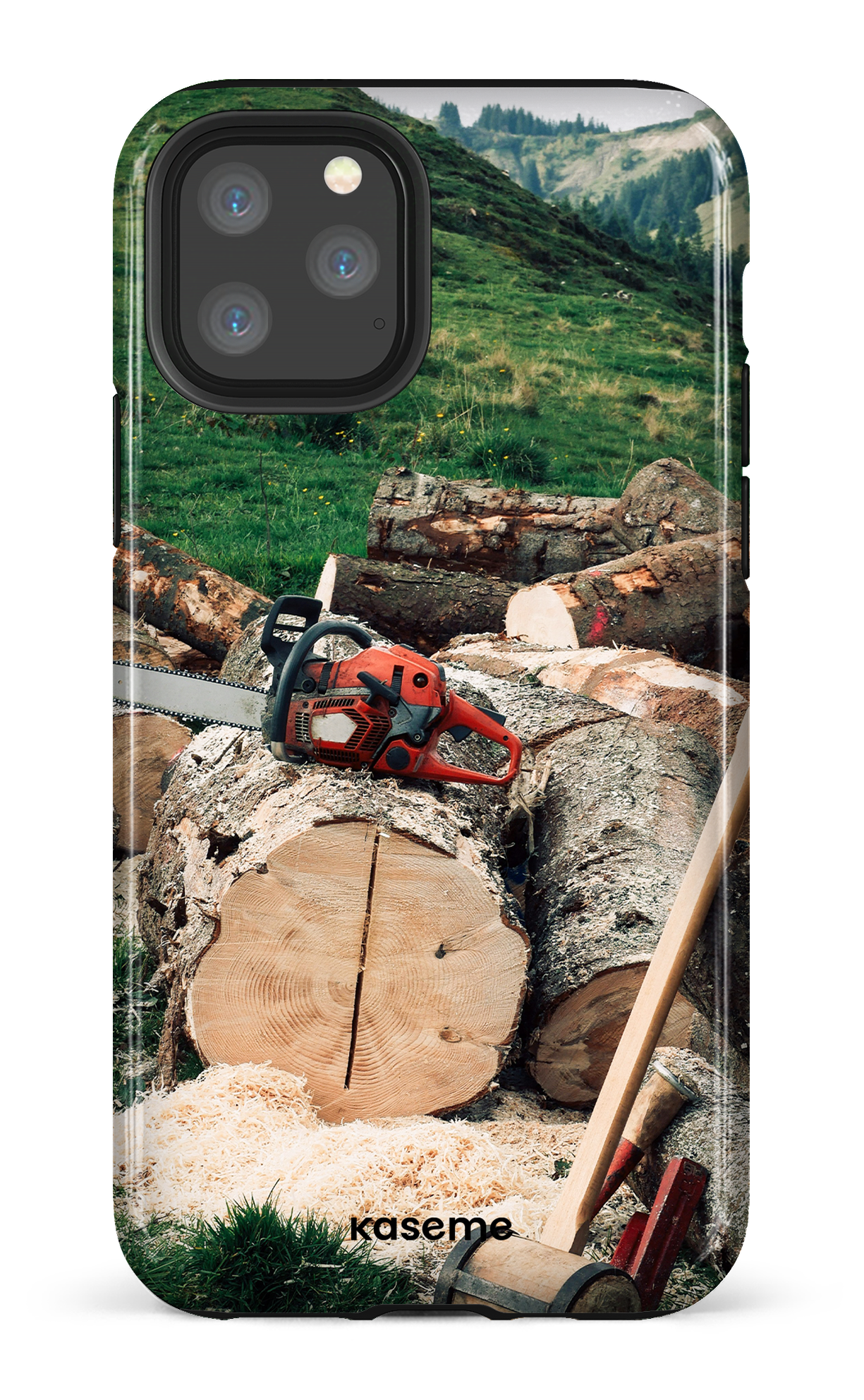 iPhone 11 Pro Tough Timber Cut -