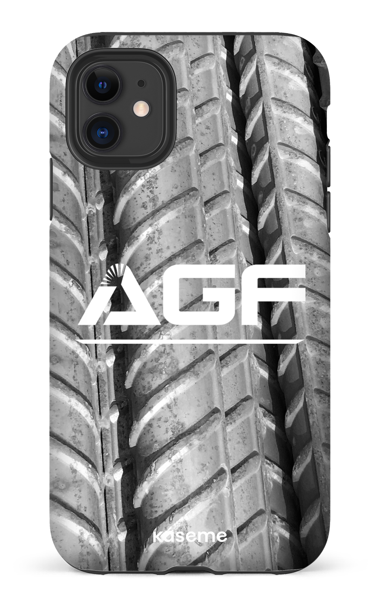 iPhone 11 Tough Matte AGF N&B -