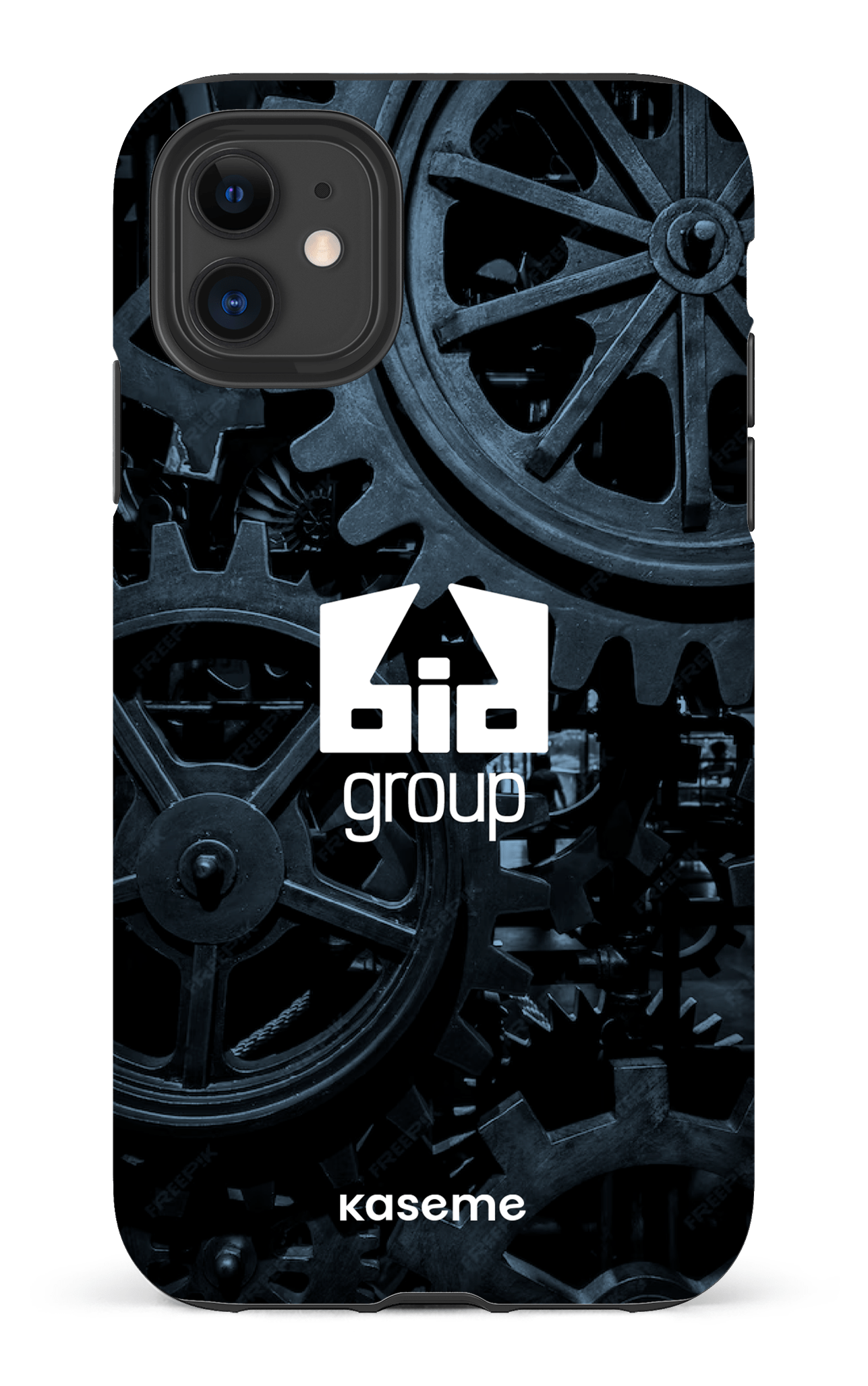 iPhone 11 Tough Matte BID Group Gears -